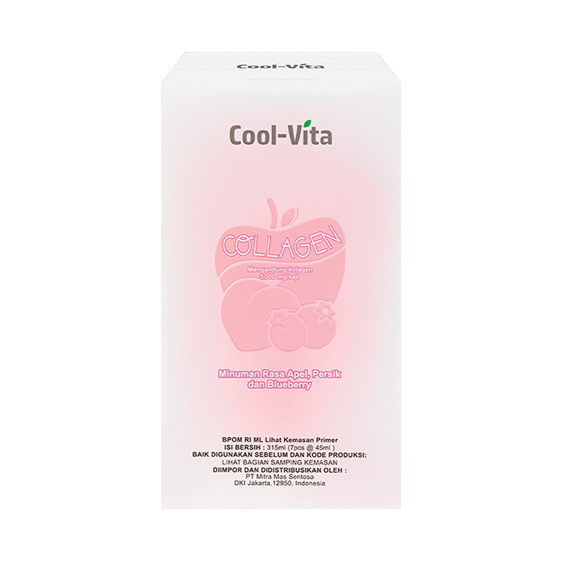 COOLVITA COLLAGEN RASA APEL PERSIK 315ML