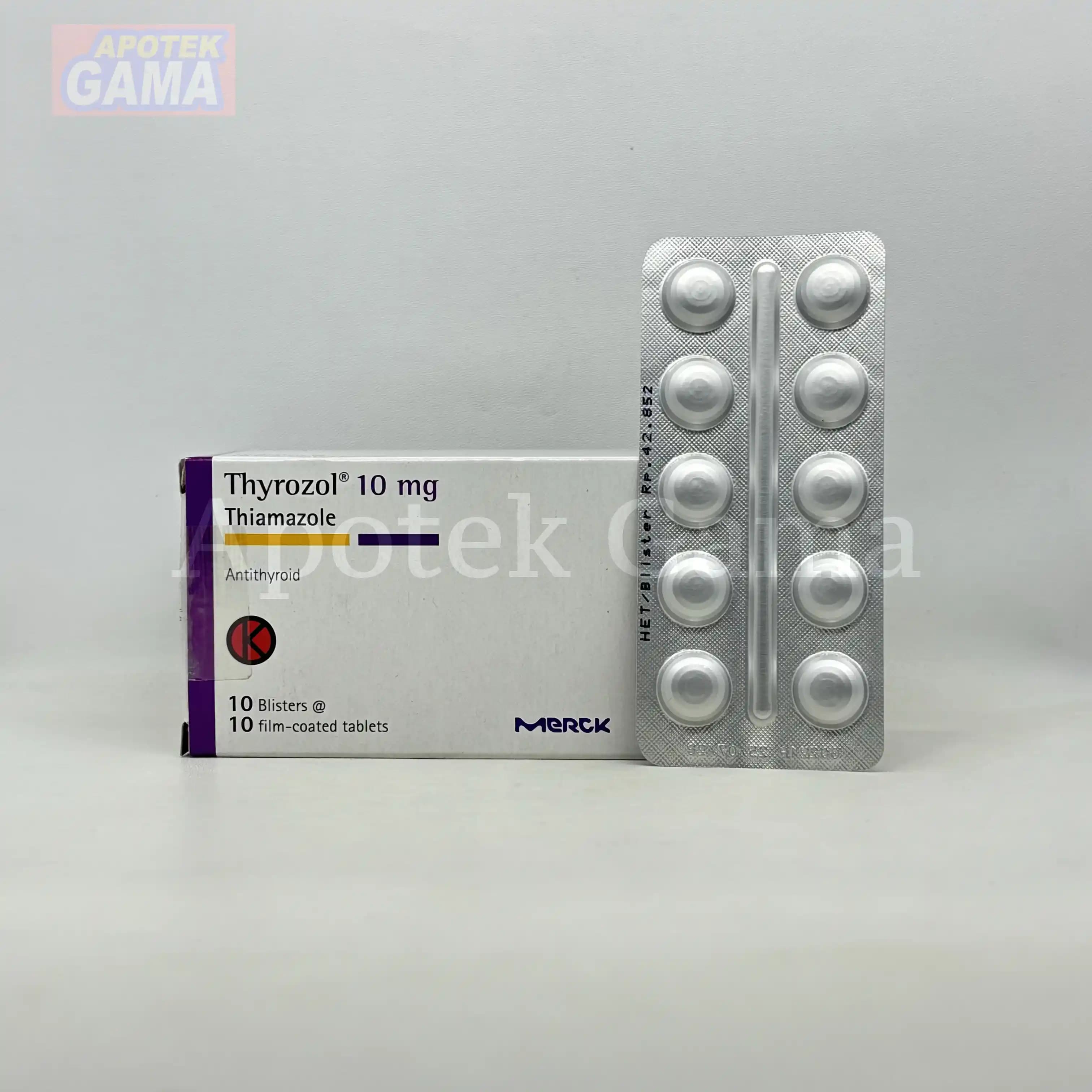 THYROZOL 10 MG/100TAB 5