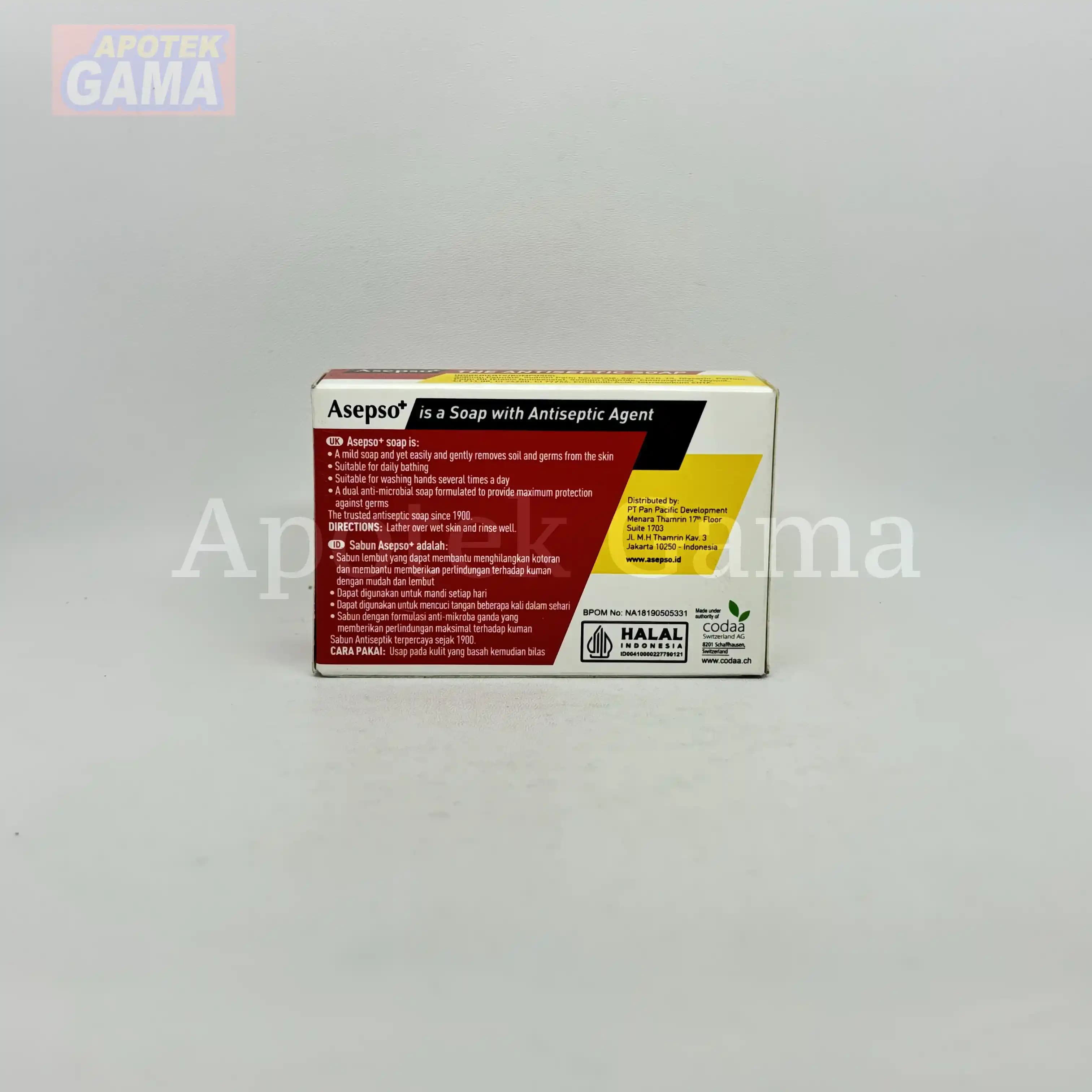 ASEPSO SOAP 80G 3