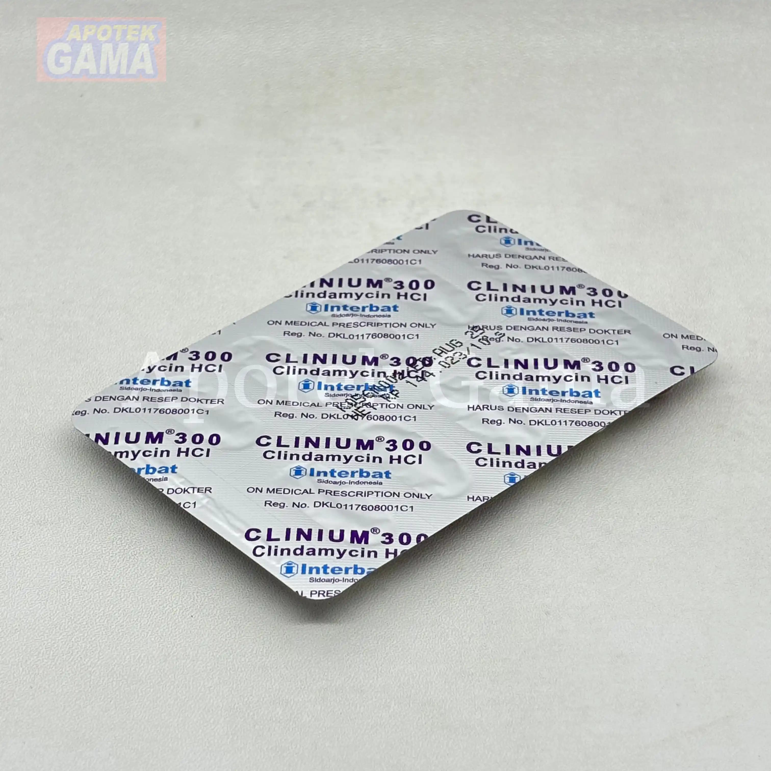 CLINIUM 300 MG/100 3