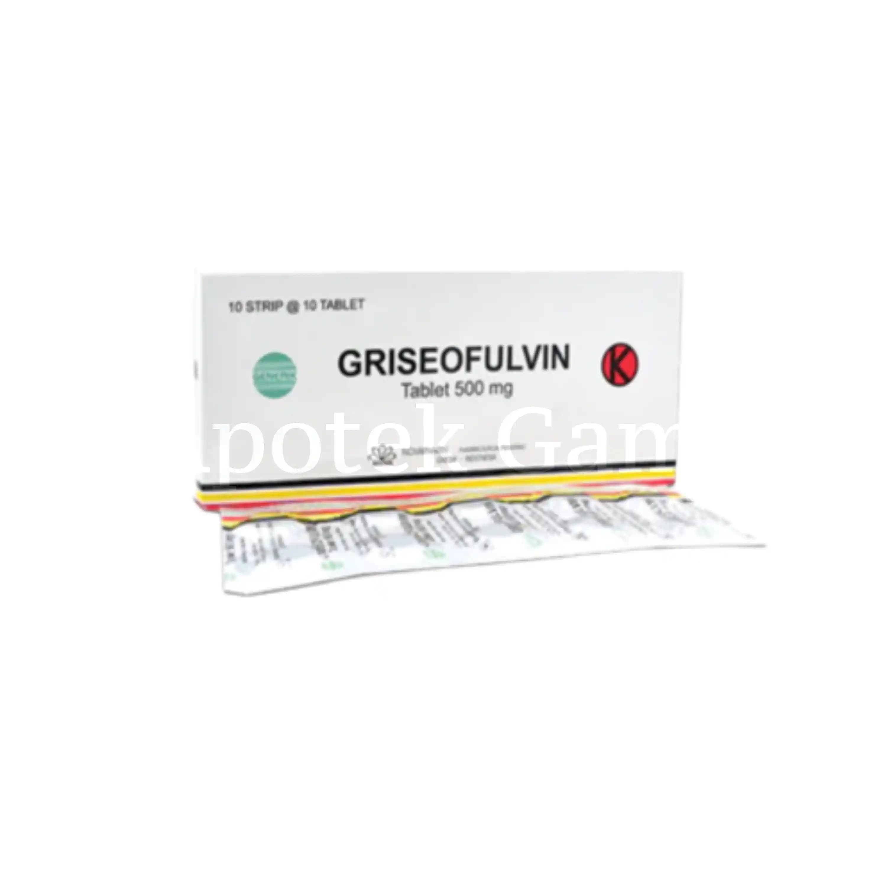 GRISEOFULVIN TAB (GEN)