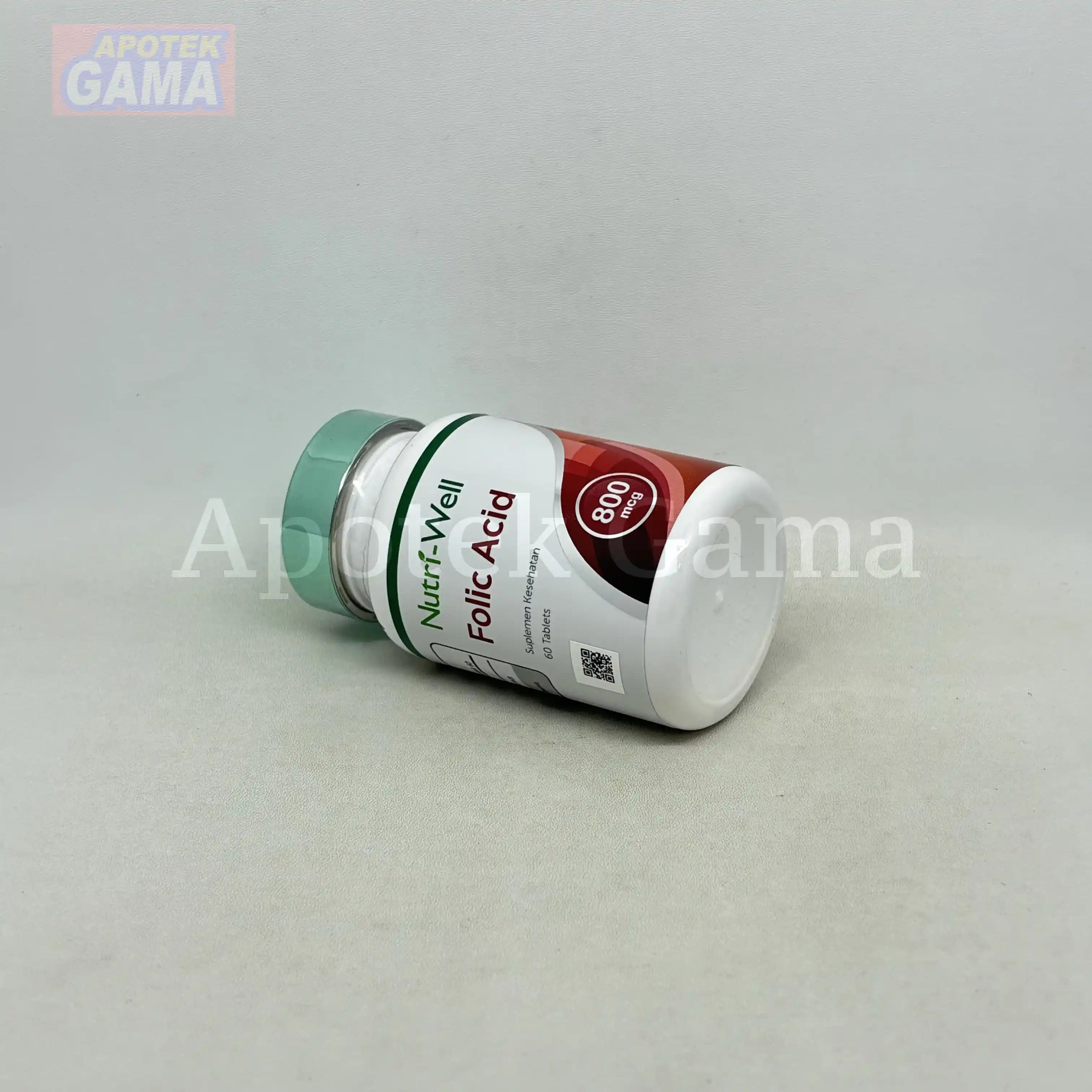 NUTRIWELL FOLIC ACID 60S 3