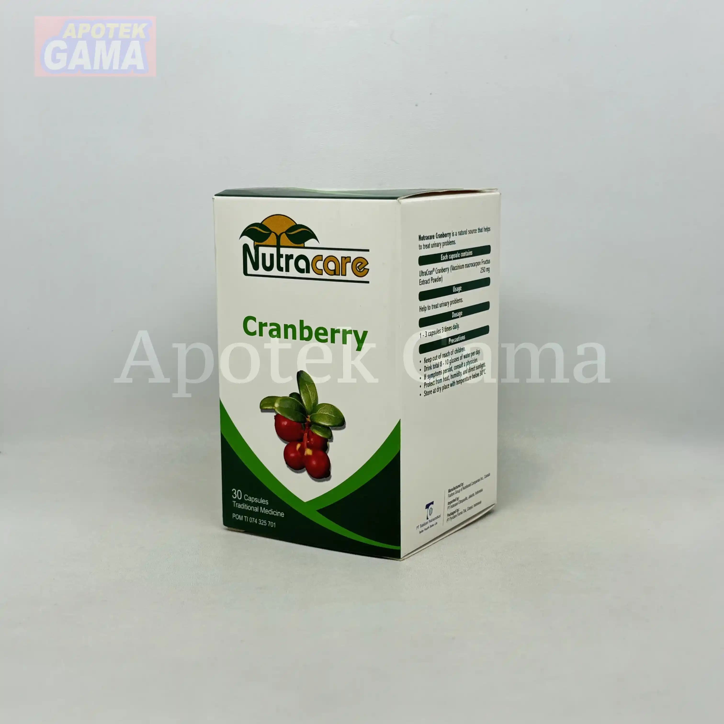 NUTRACARE CRANBERRY 30S 5