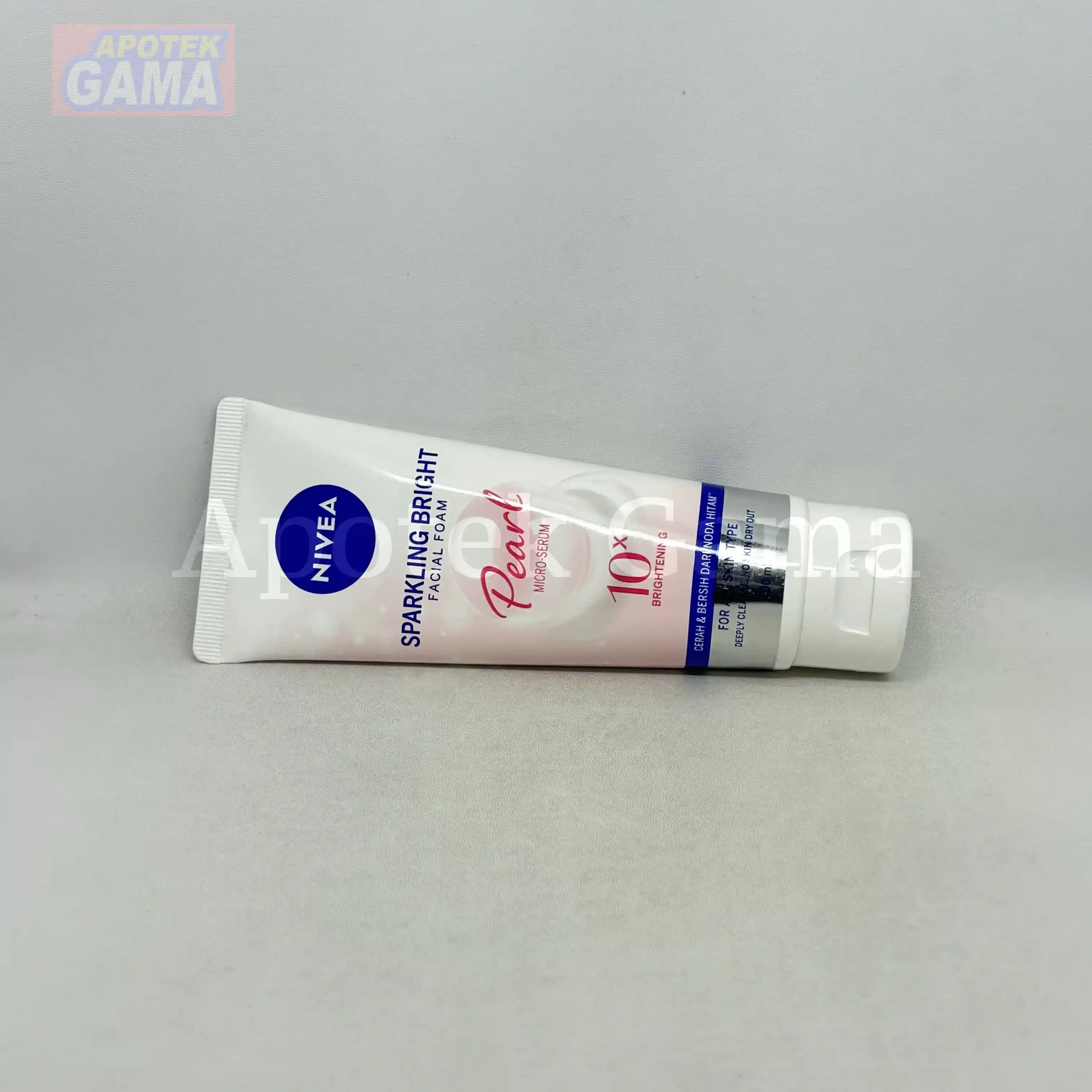 NIVEA SPARKLING WHITE FOAM 100ML 4