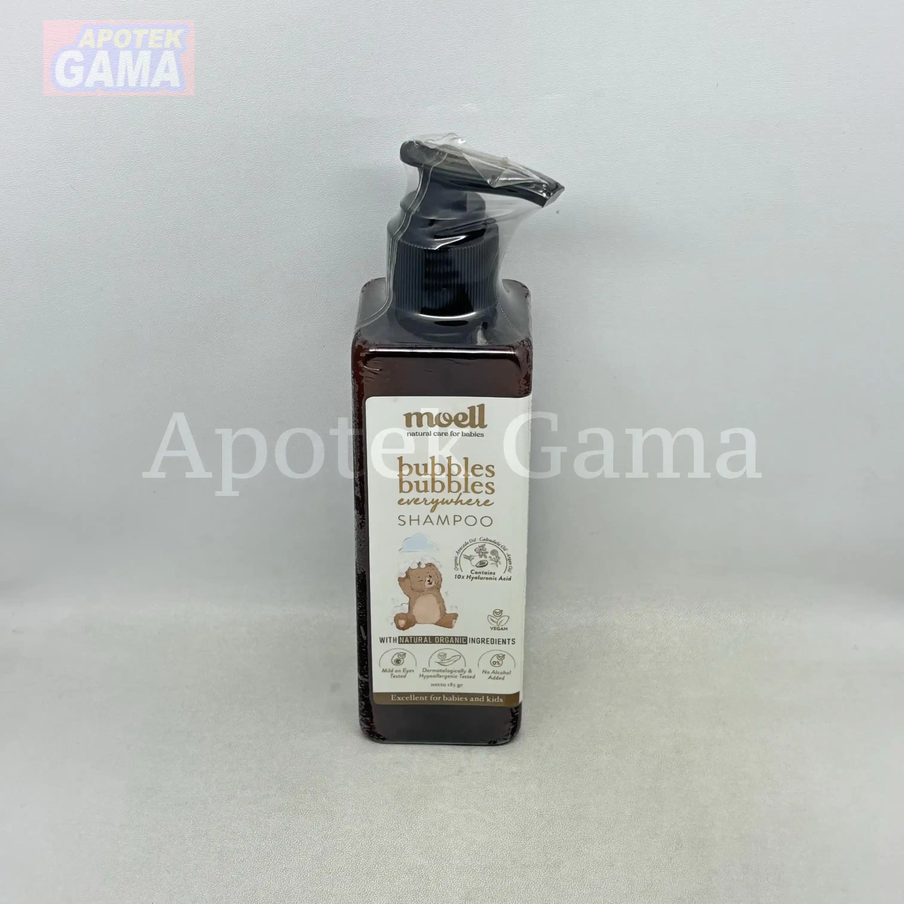 MOELL BUBBLES BUBBLES EVERYWHERE SHAMPOO 185 GR