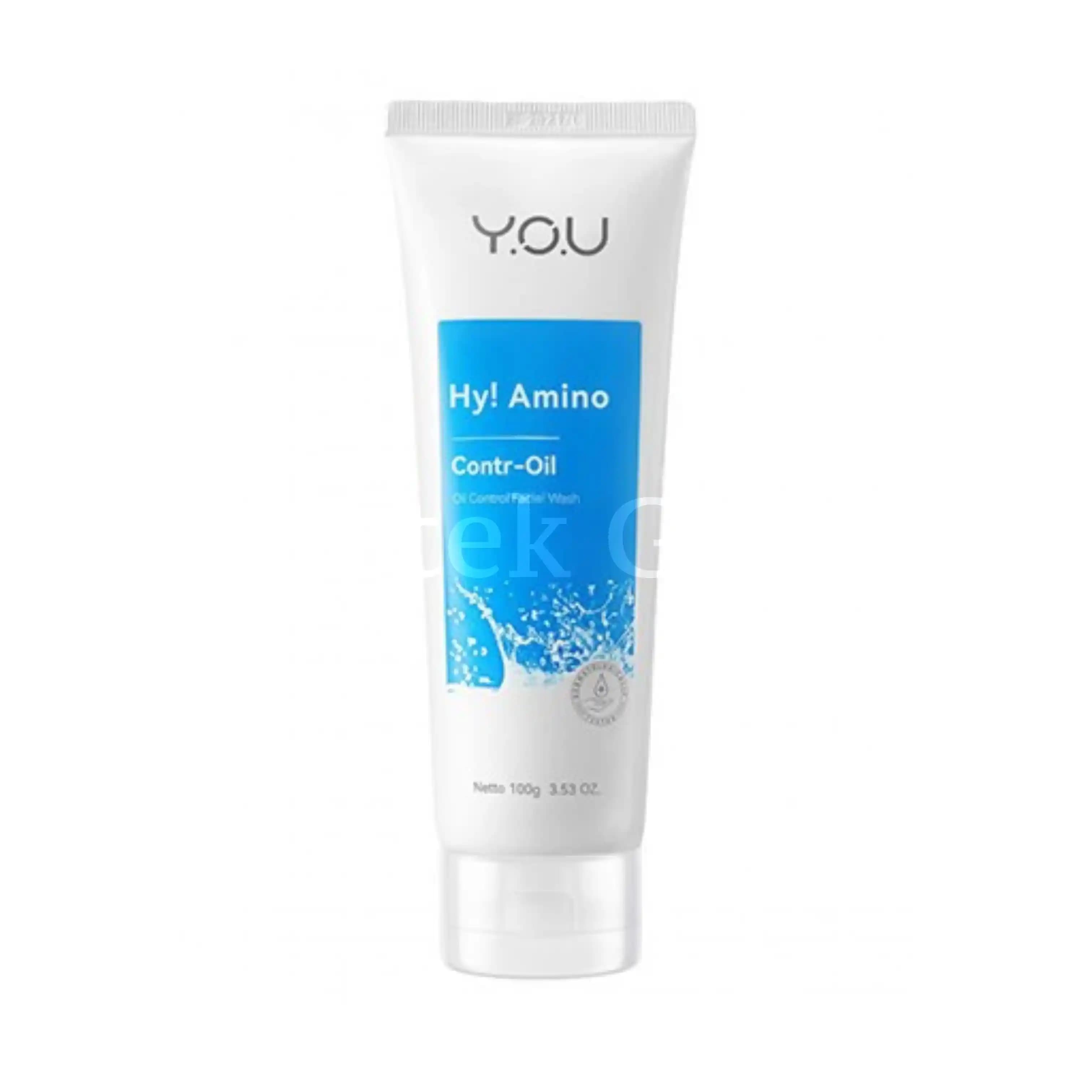 YOU HY AMINO CONTROL OIL FACIAL WASH 100 GR 2
