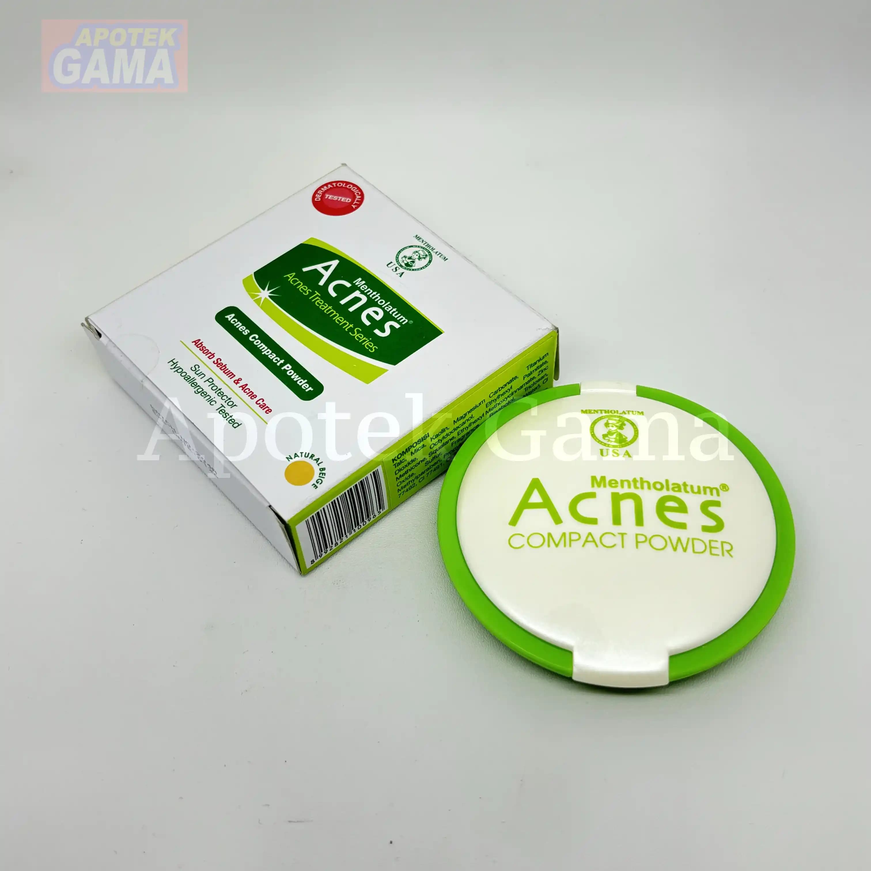 ACNES COMPACT POWDER NATURAL BEIGE 14GR 4