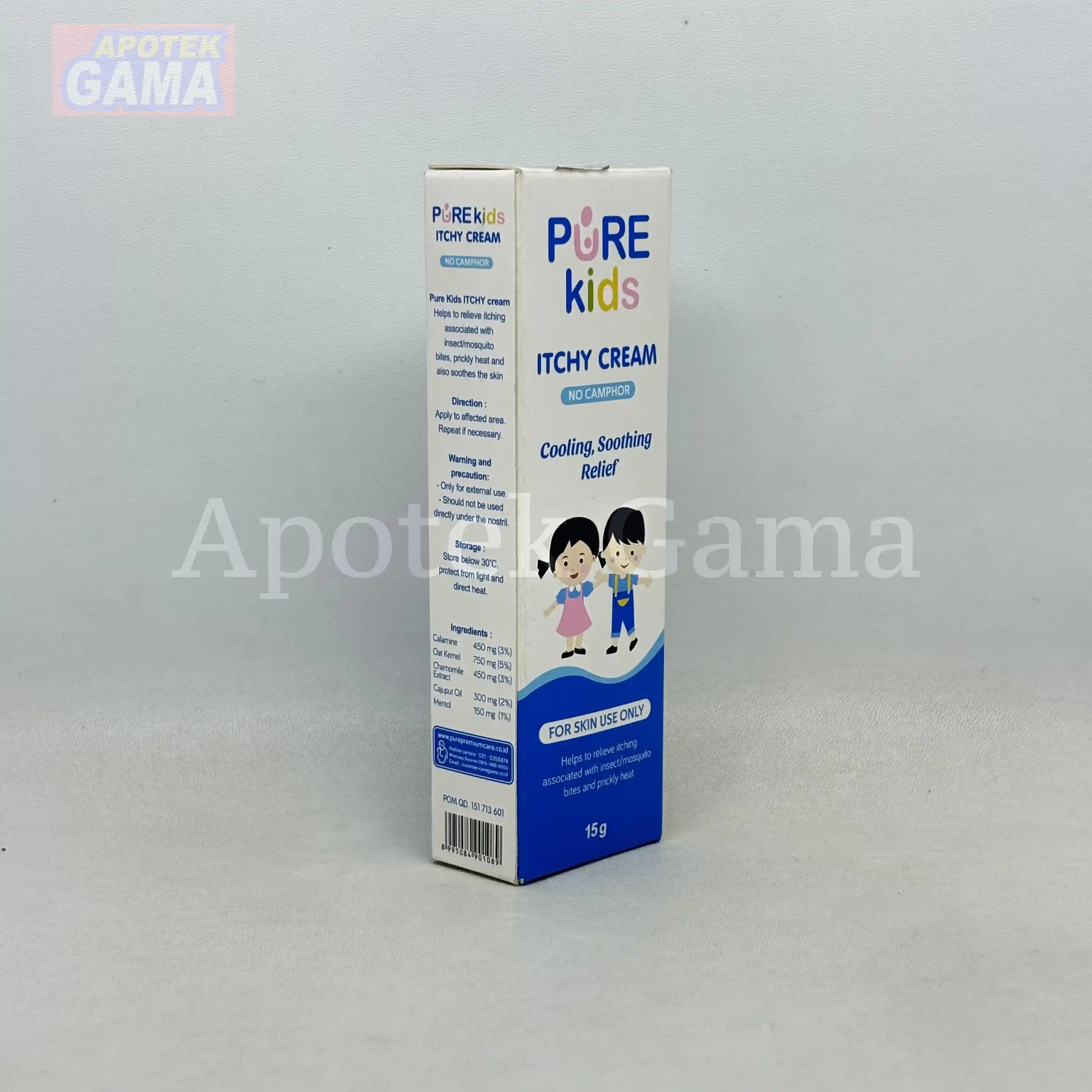 PURE KIDS ITCHY CREAM 15GR