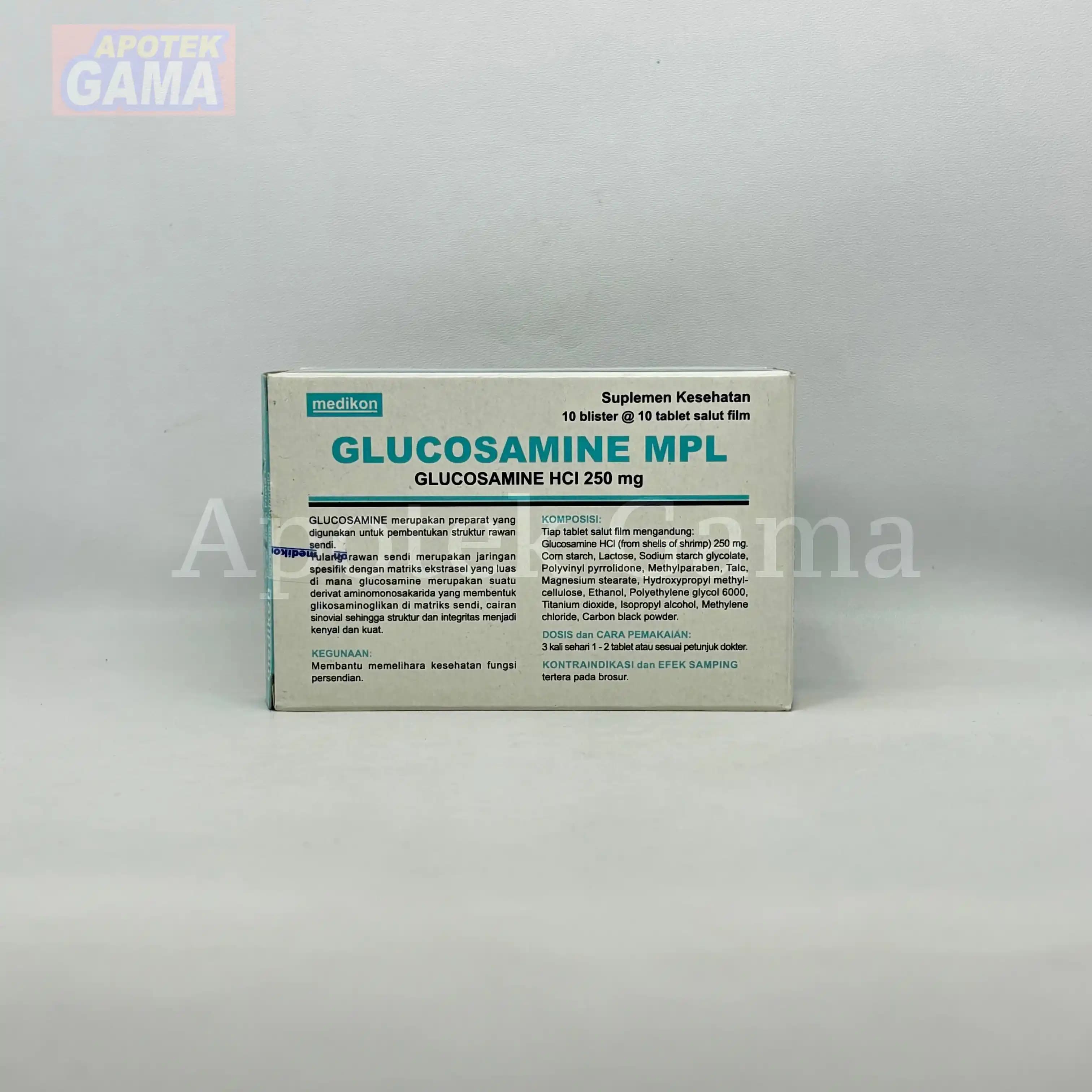 GLUCOSAMINE MPL 250 MG 2