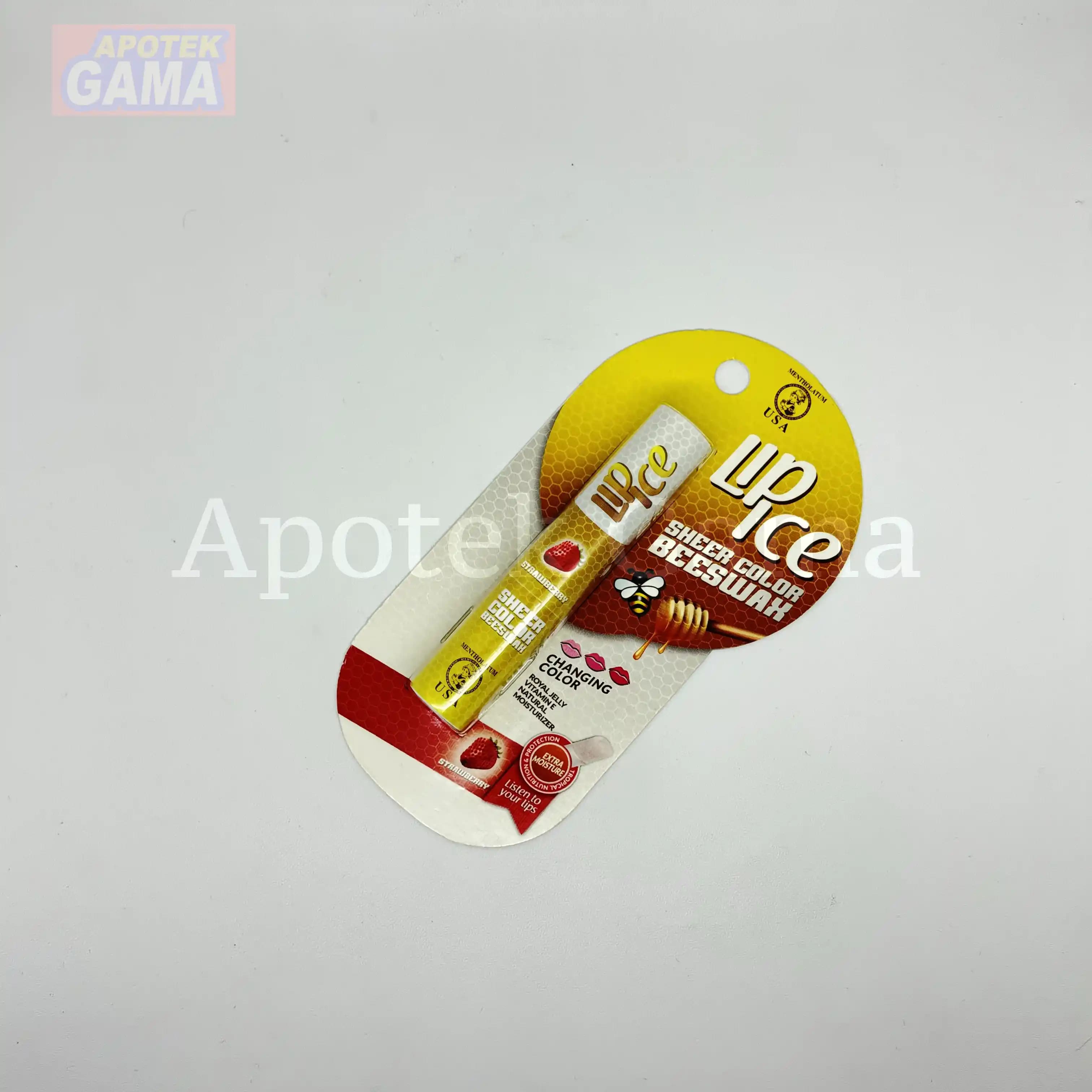 ACNES LIP ICE SHEER COLOR BEE WAX STRAWBERRY 5
