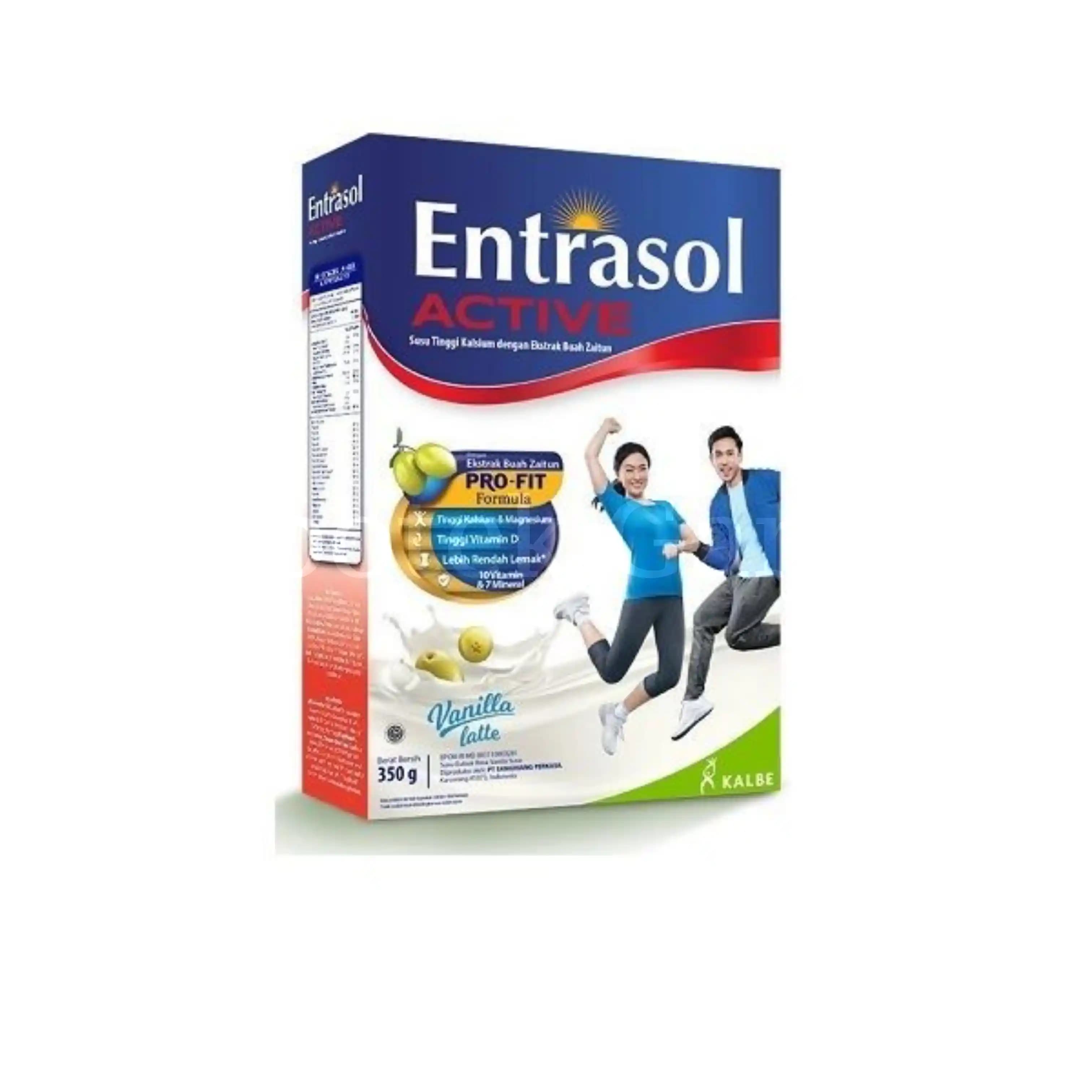 ENTRASOL ACTIVE VANILLA 350 GR
