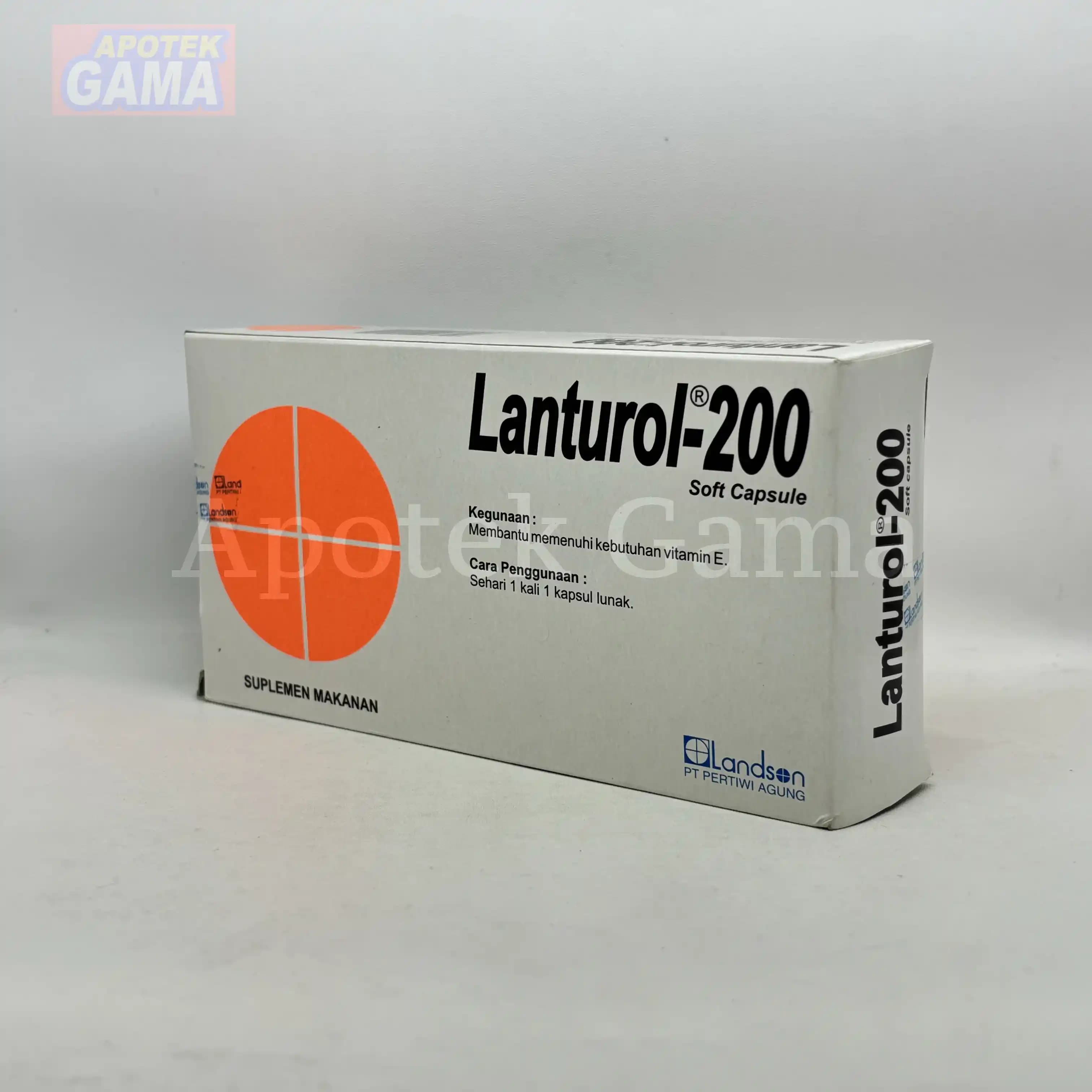 LANTUROL CAP 200 3