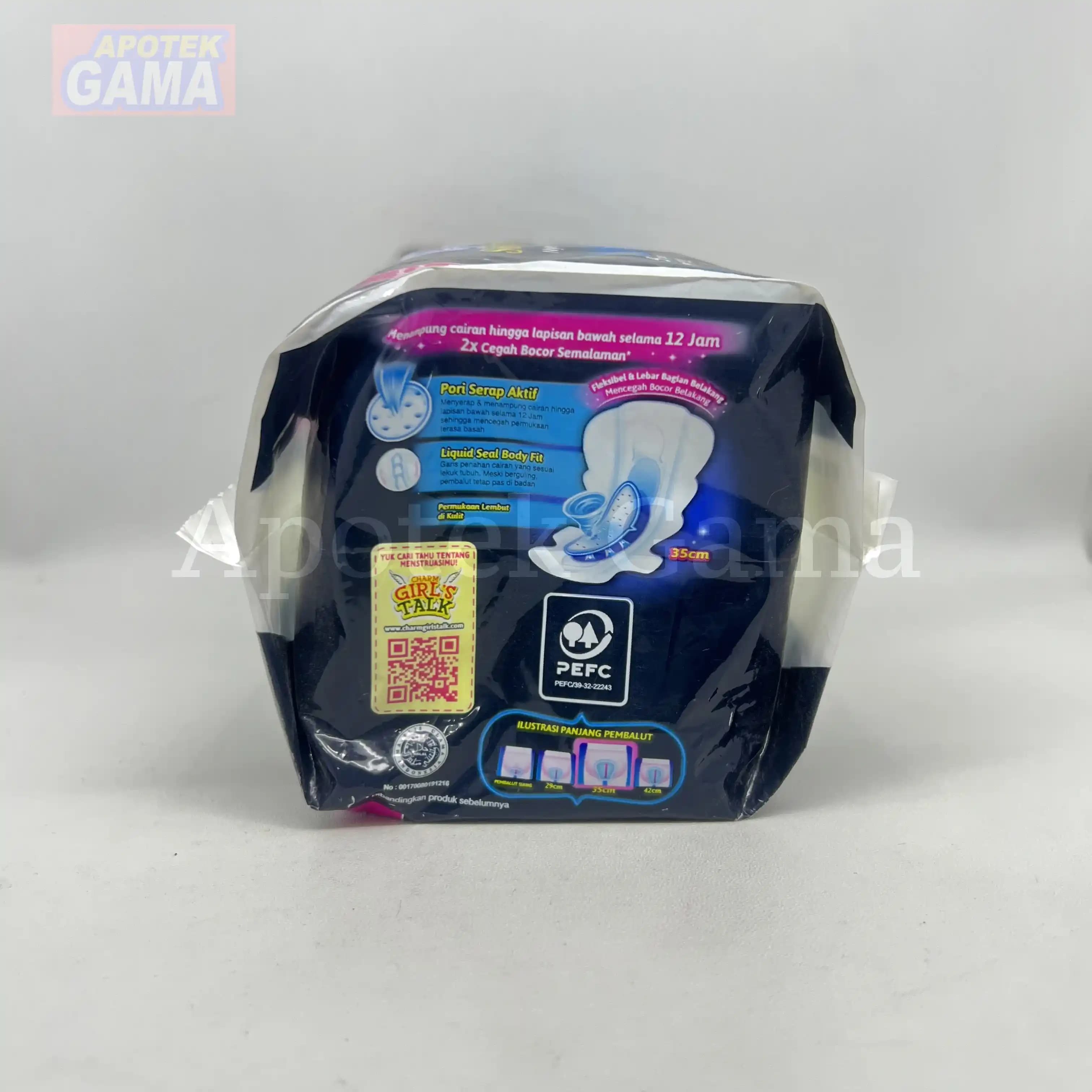 CHARM SAFE NIGHT WING 35CM 5PC