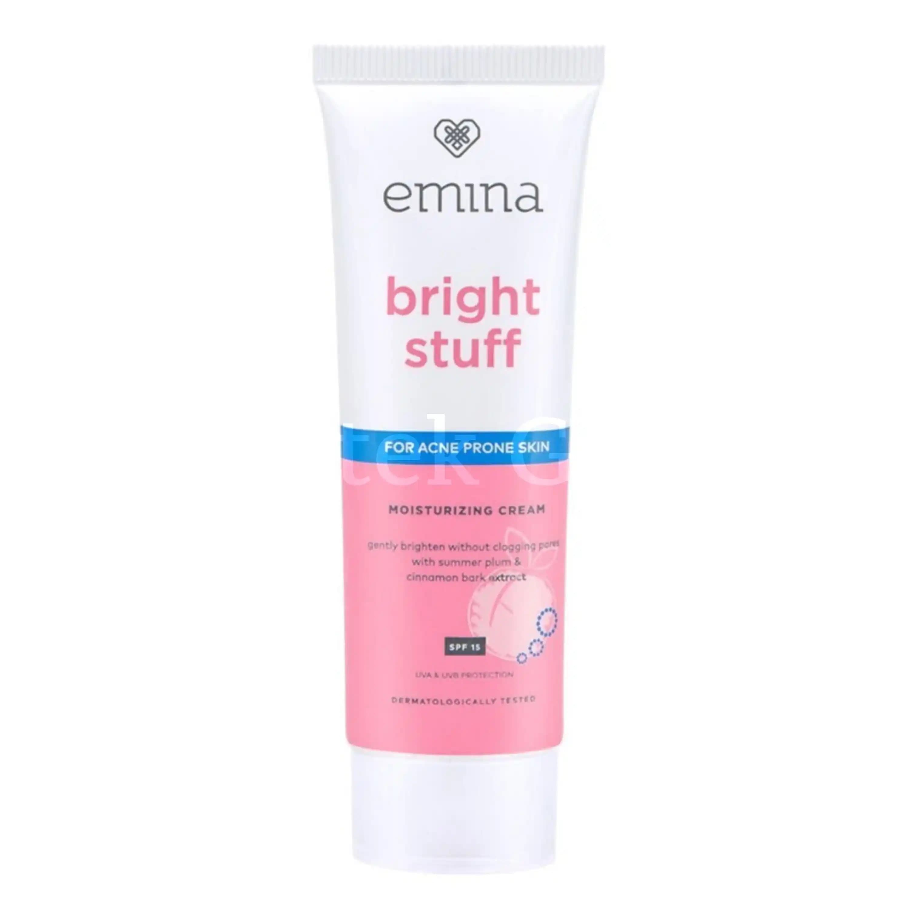 EMINA BRIGHT STUFF MOISTURIZING CREAM FOR ACNE PRONE SKIN 20ML