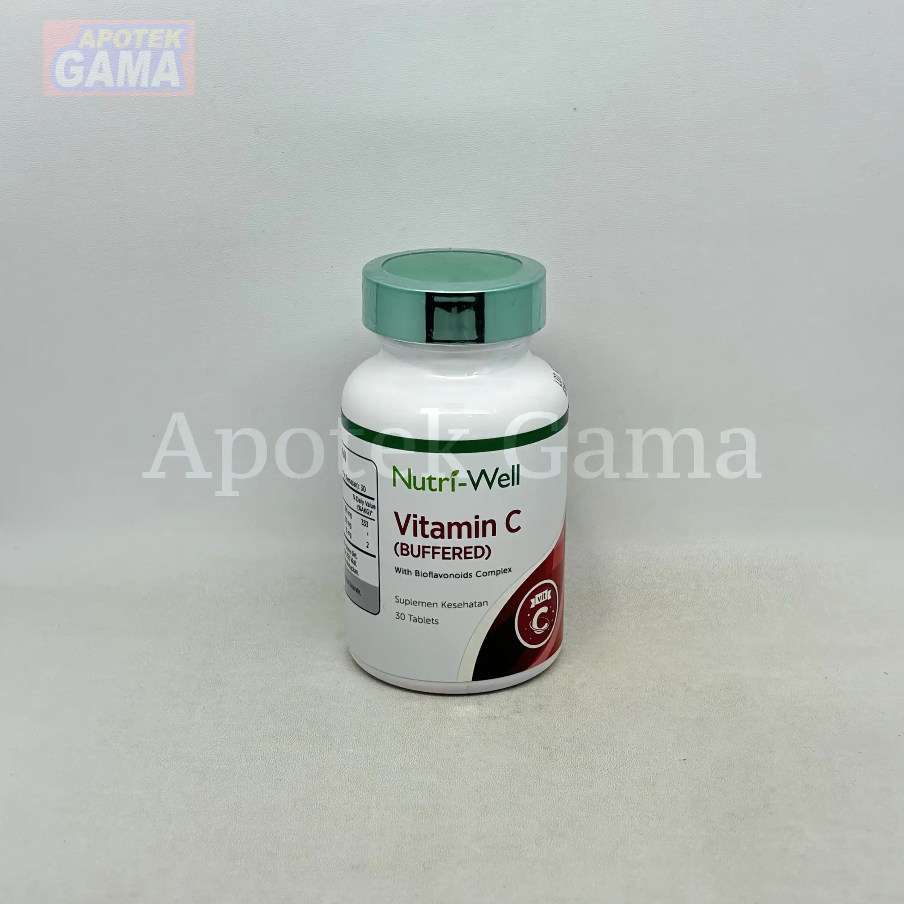 NUTRIWELL VITAMIN C BUFFERRED 500MG 30'S 4