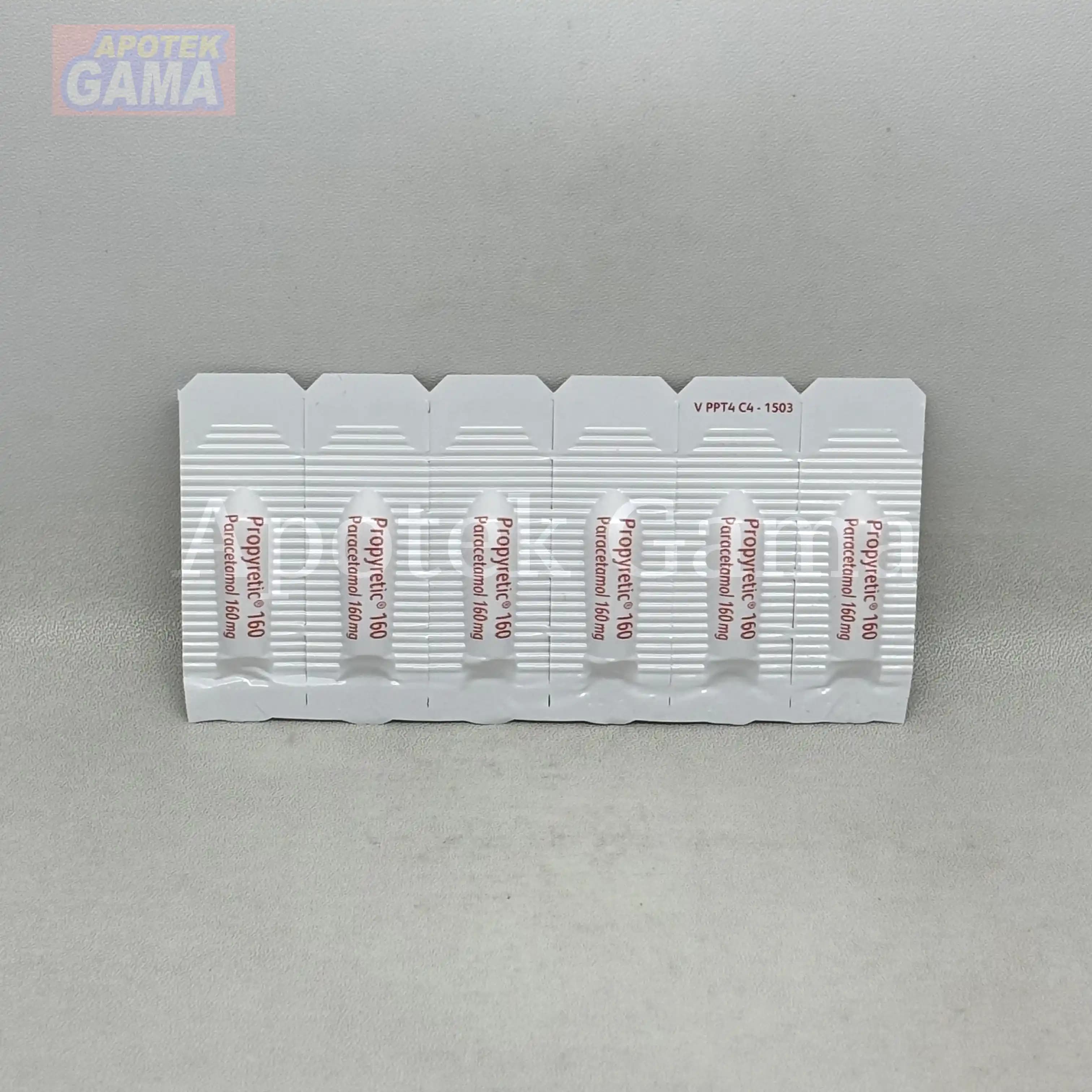 PROPYRETIC SUPP160 5