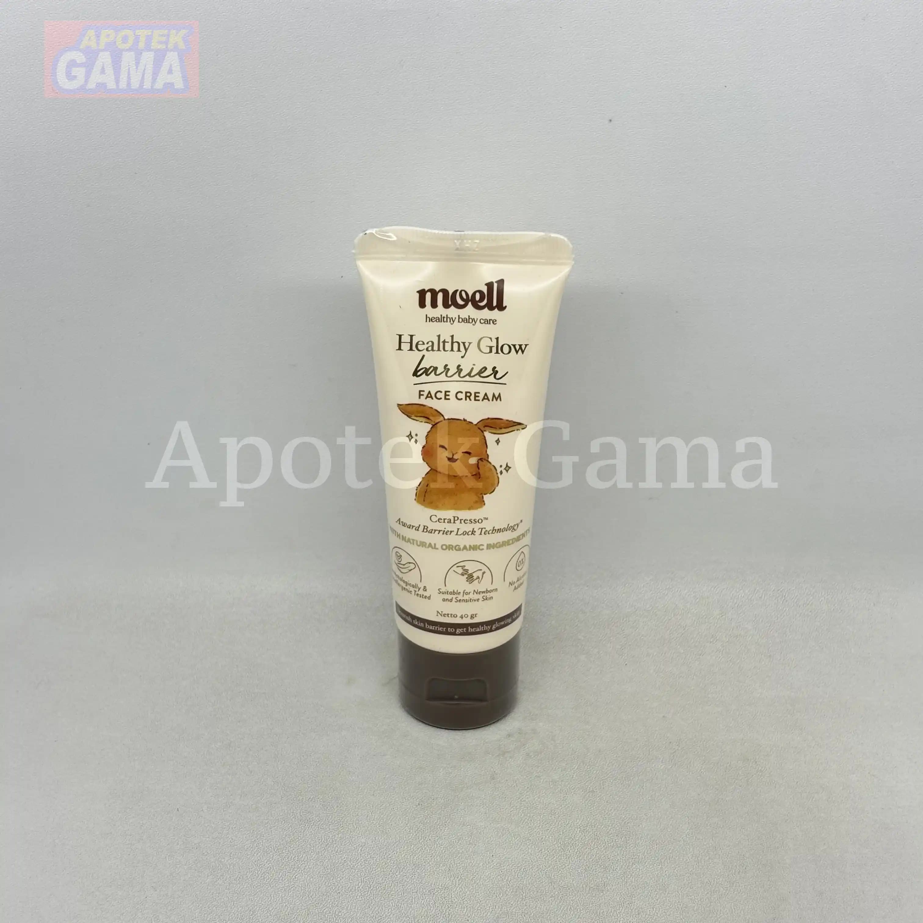 MOELL HEALTHY GLOW BARRIER FACE CREAM 40gr