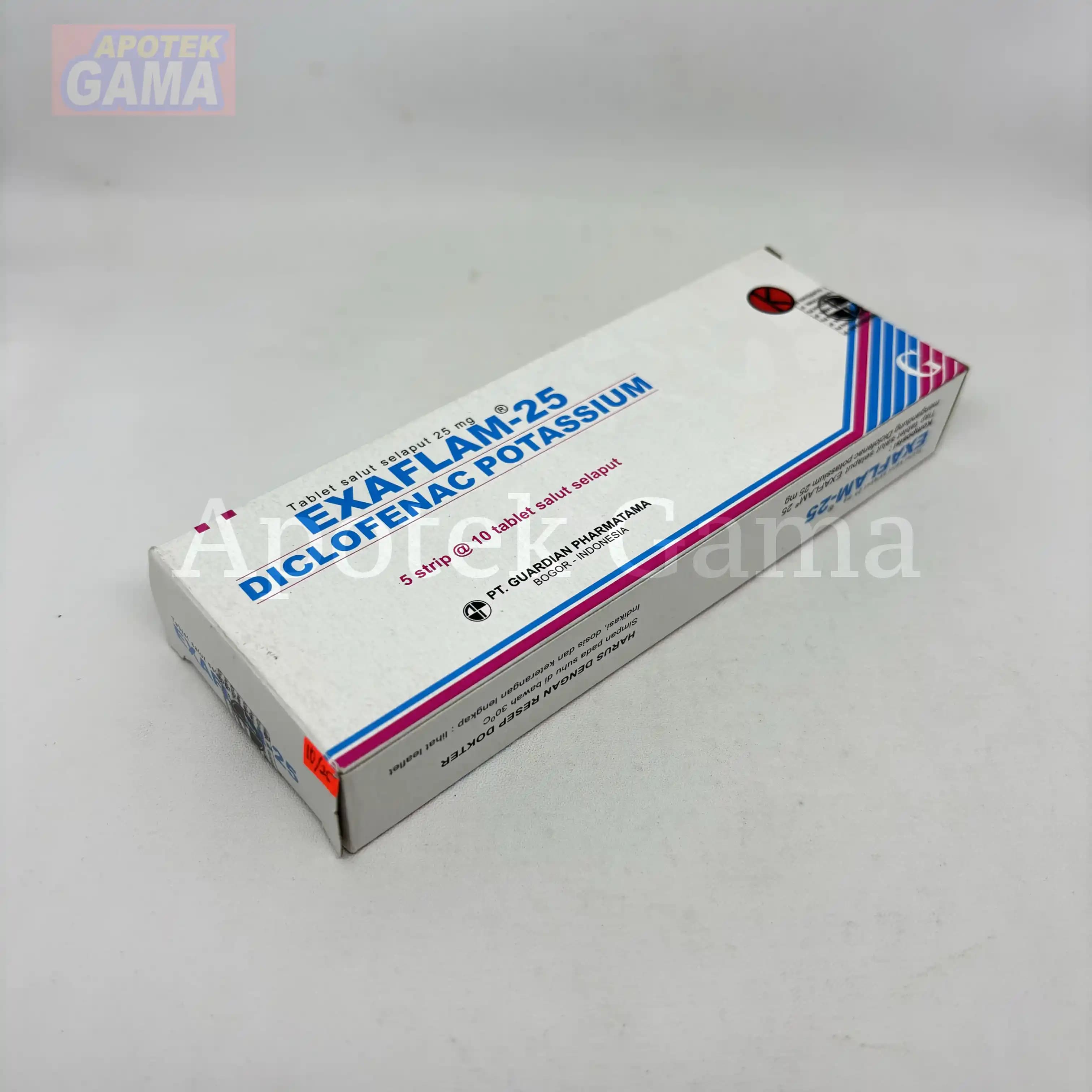 EXAFLAM TAB 25 2