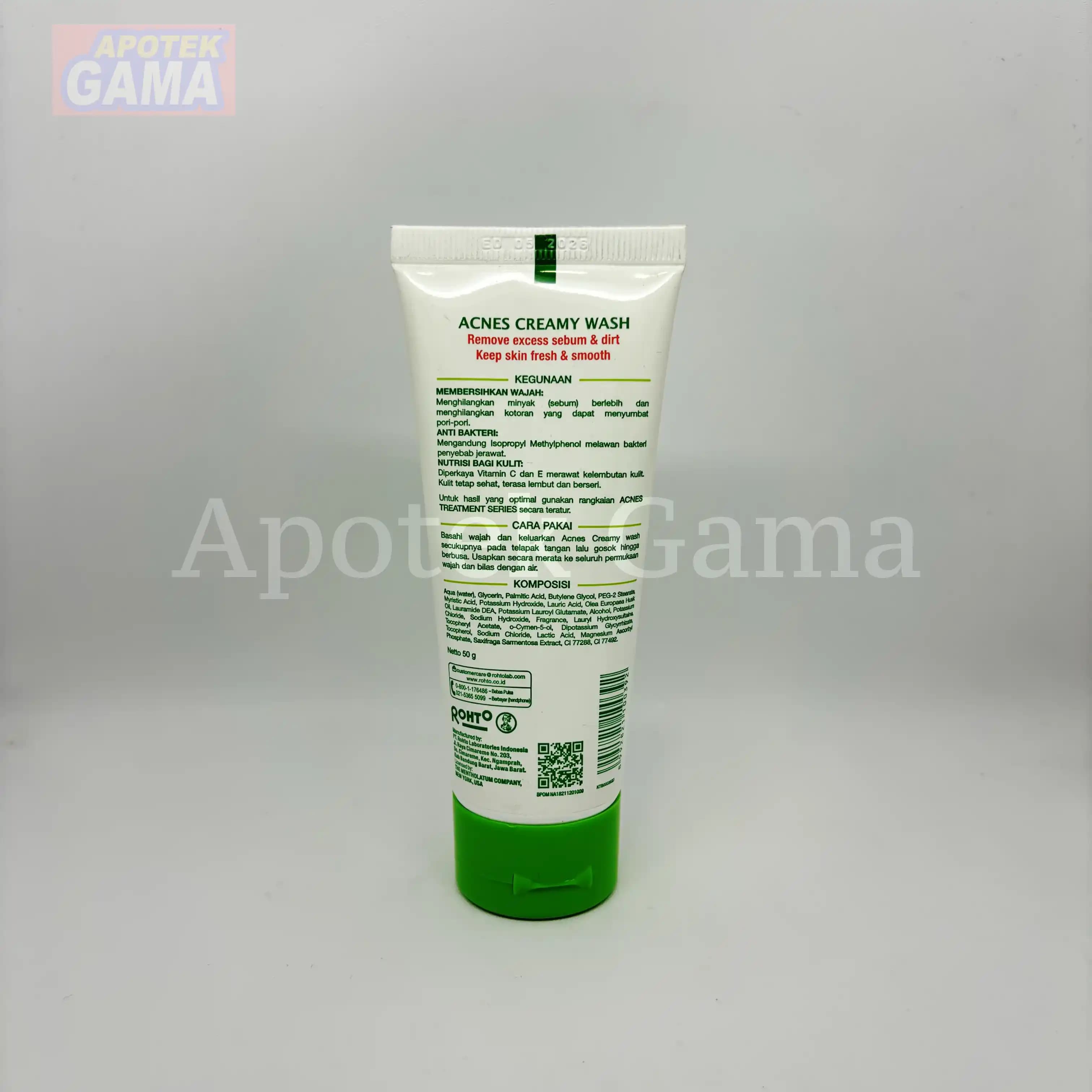 ACNES CREAMY WASH 50 G 2