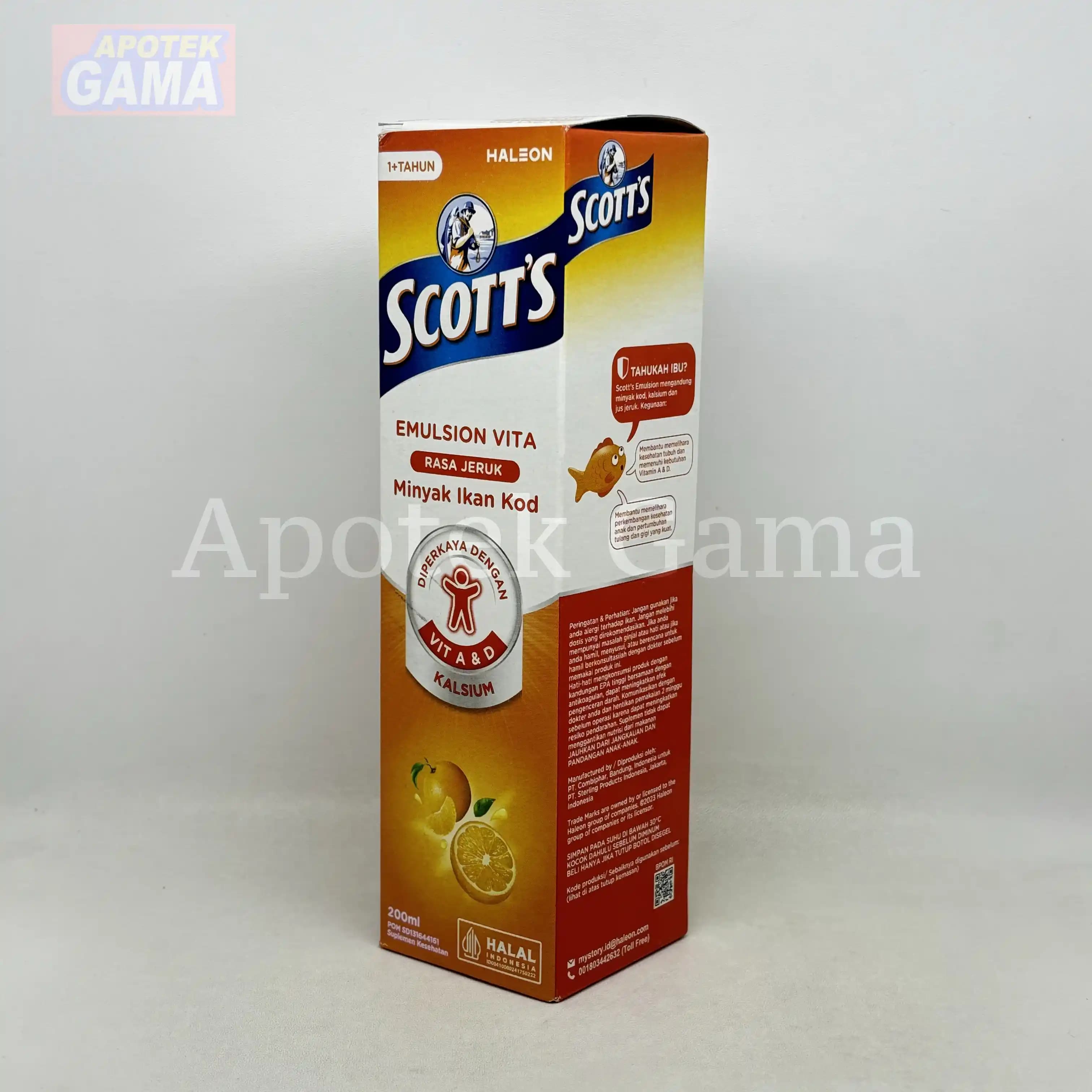 SCOTTS EMULSION VITA 200ML