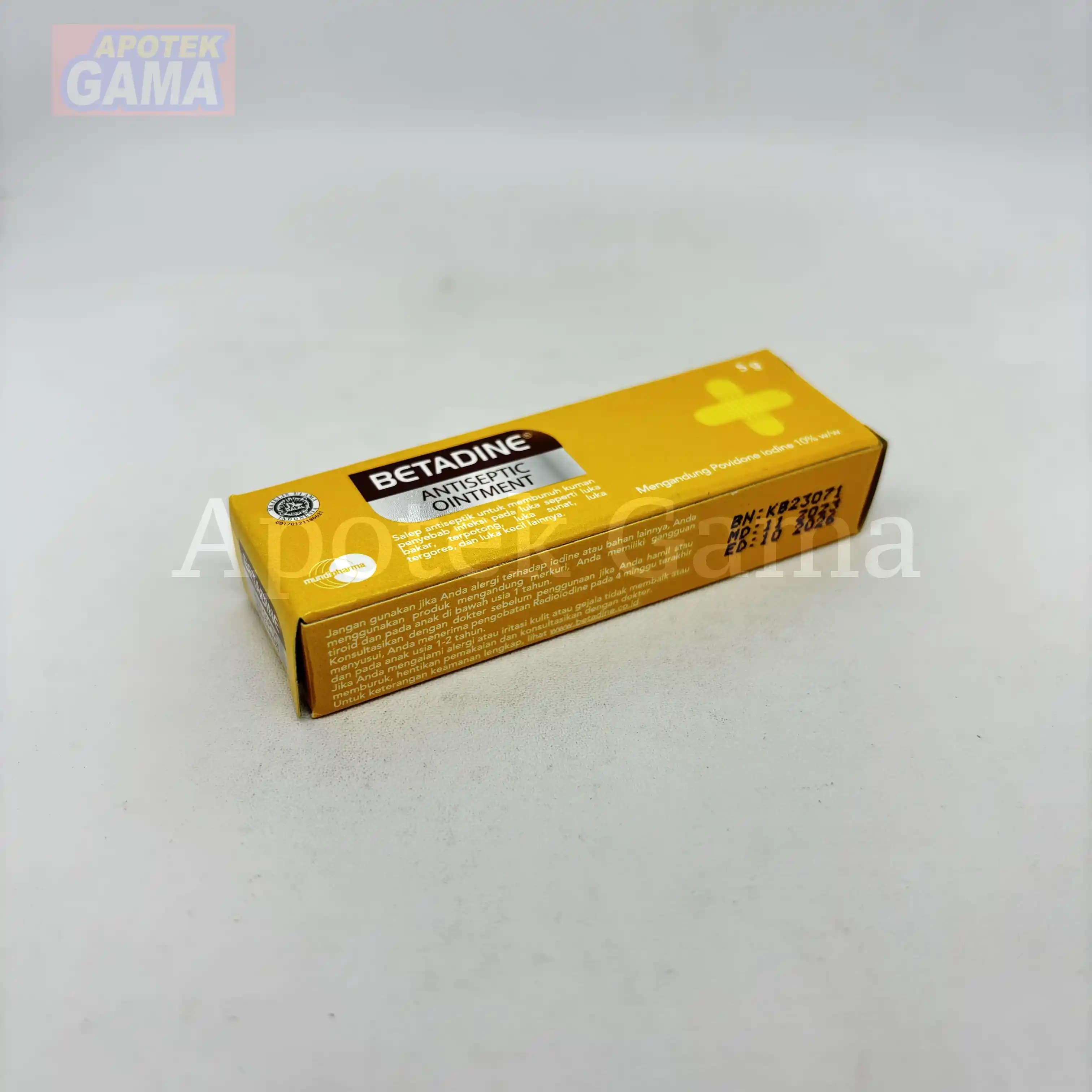 BETADINE OINT 5G 4
