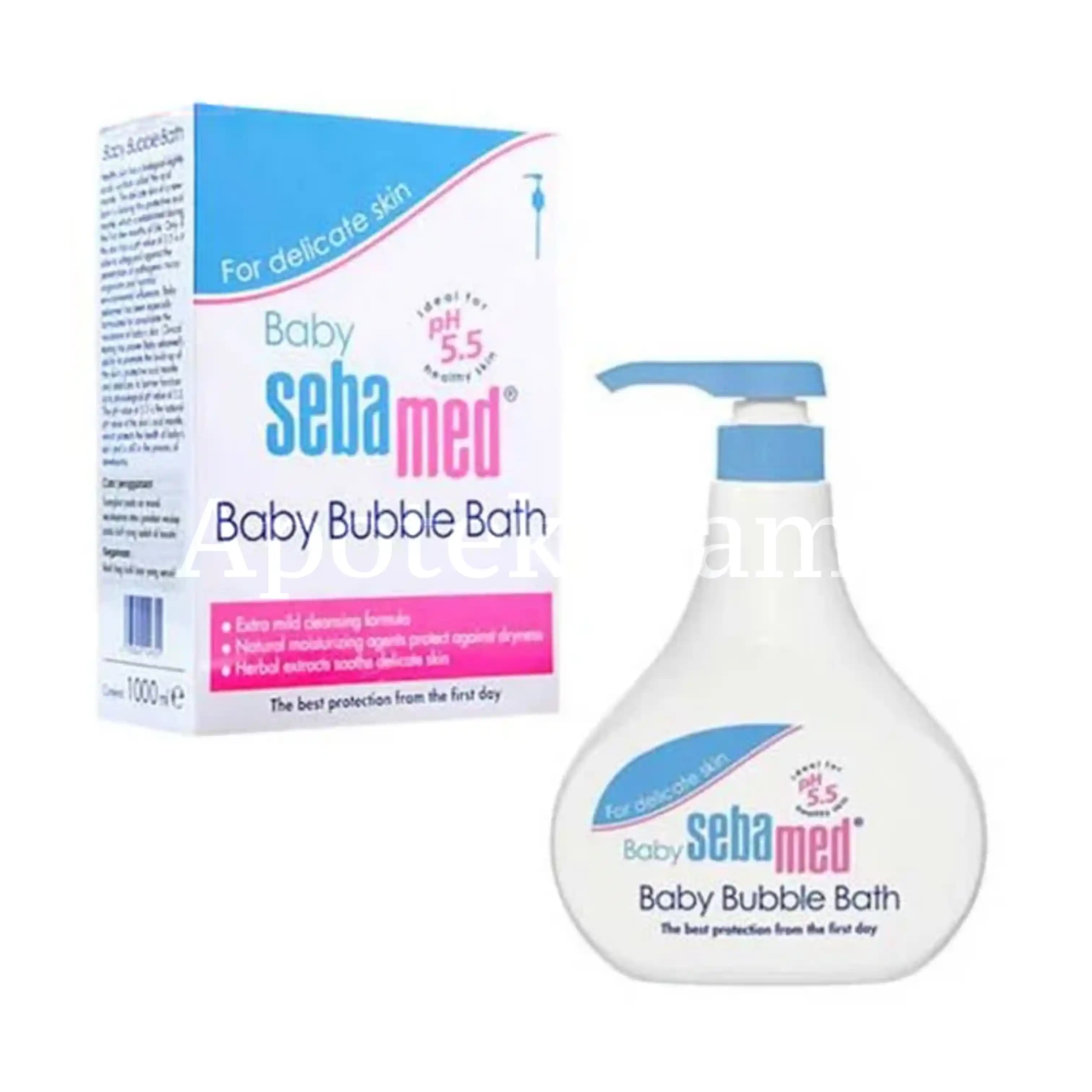 SEBAMED BABY BUBBLE BATH 1000 ML 2