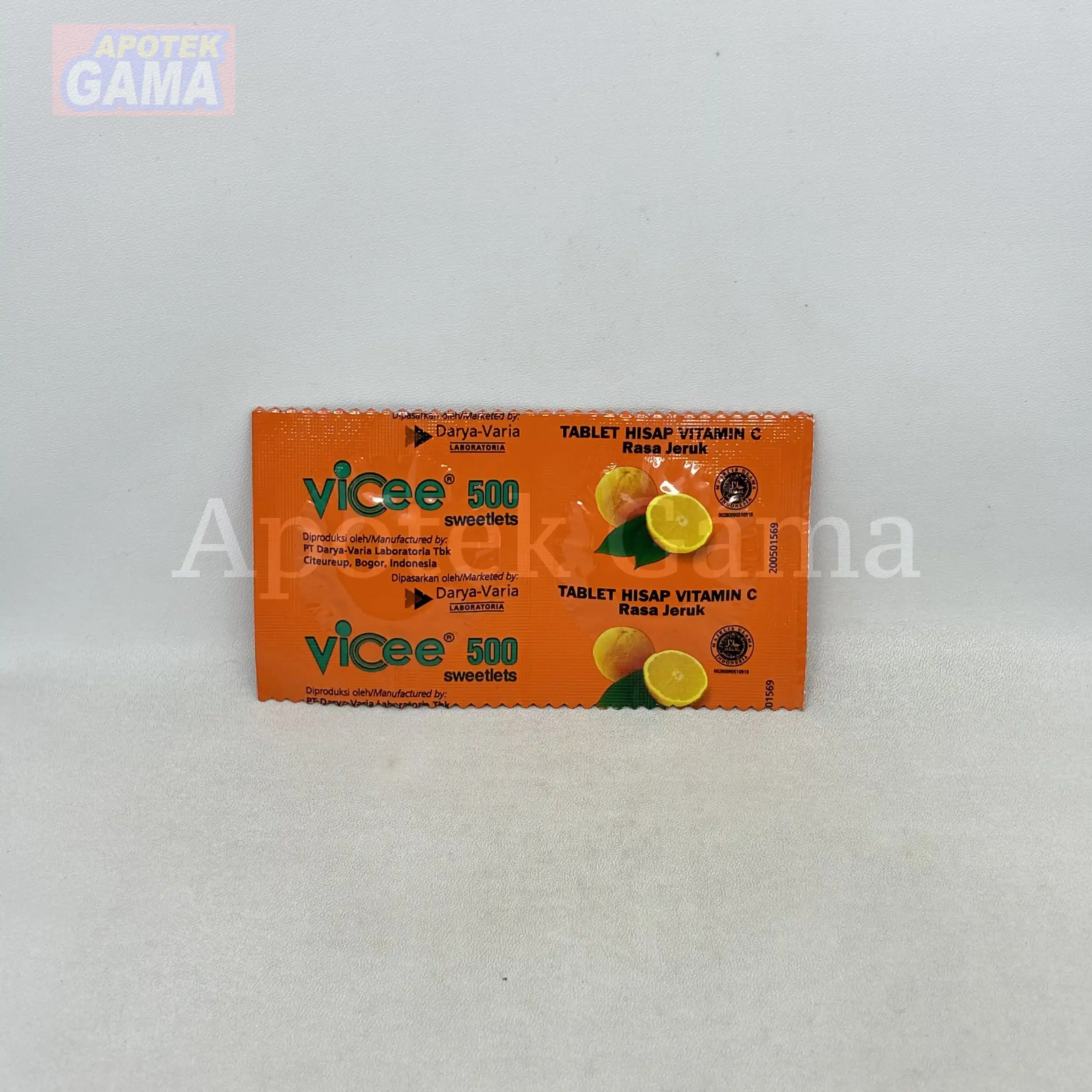VICEE TABLET HISAP ORANGE 2S 4