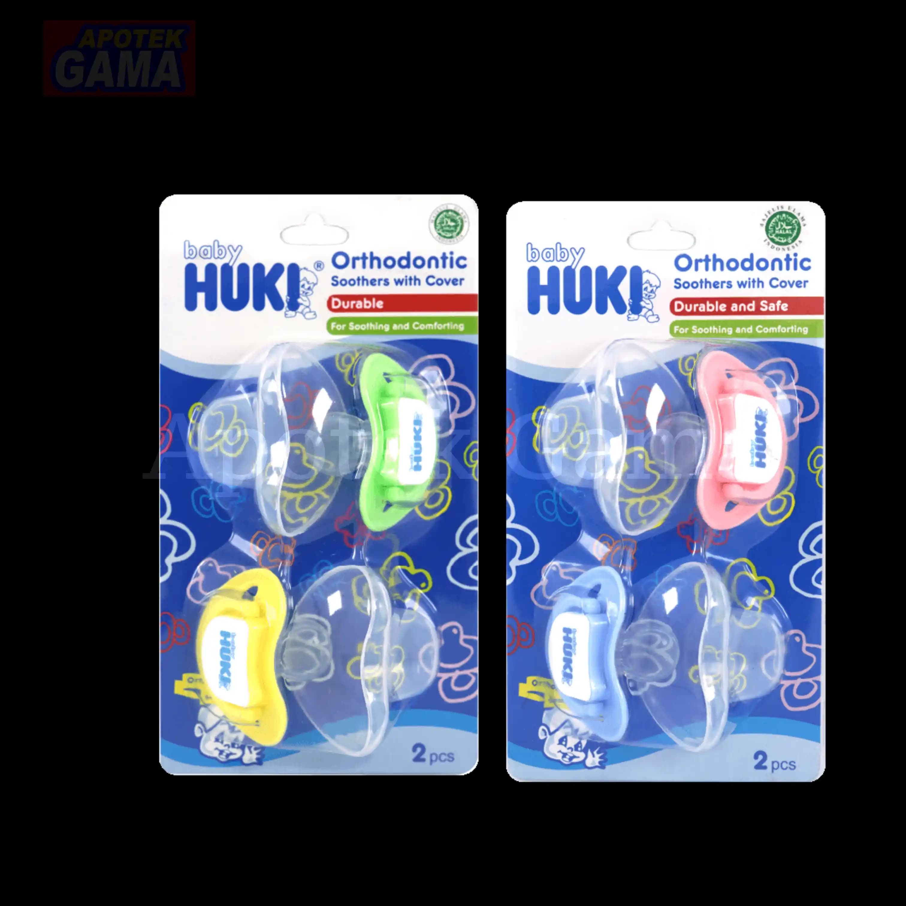 HUKI SOOTHERS WITH COVER 2S CI 0162