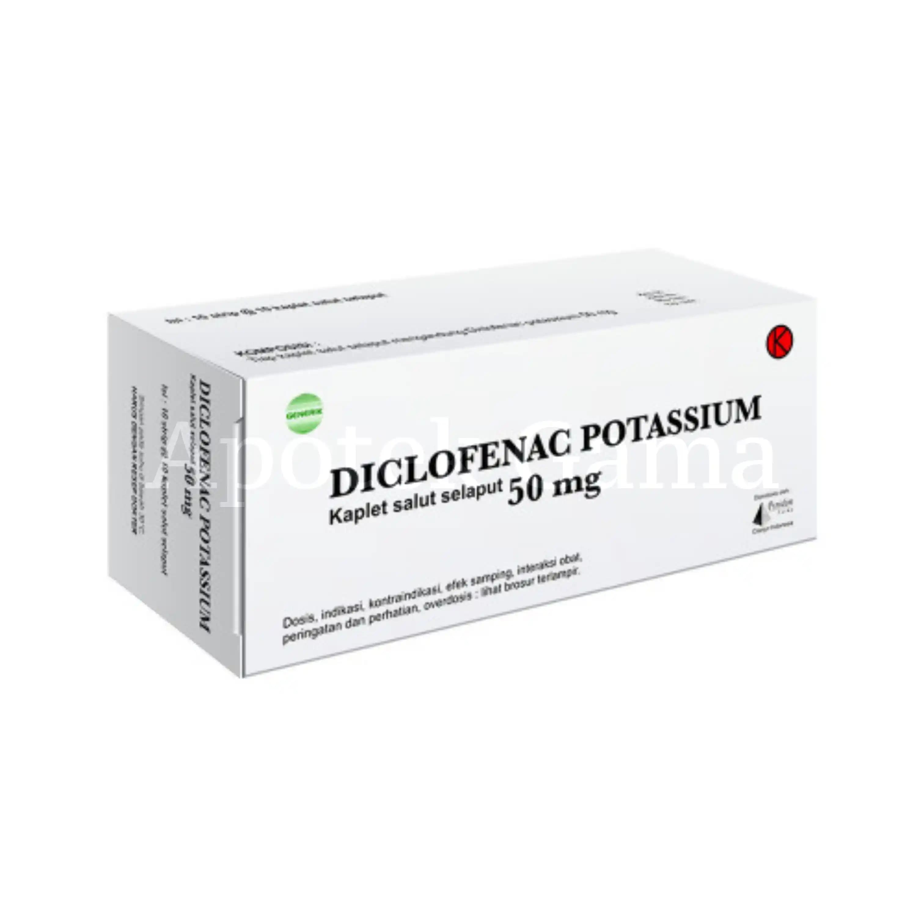 POTASIUM DIKLOFENAC 50MG/50TAB (GEN) HJ