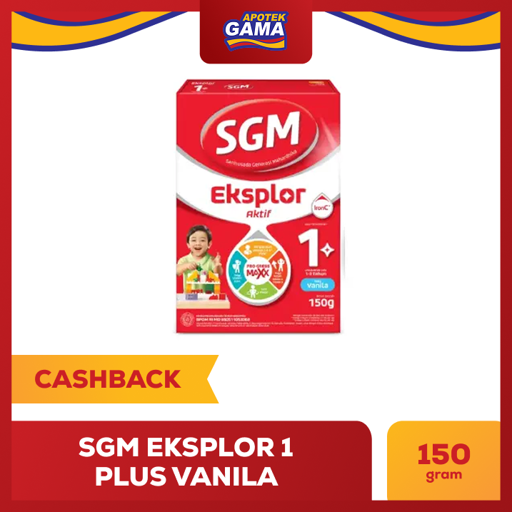 SGM EKSPLOR 1 PLUS VANILA 150 GR 2