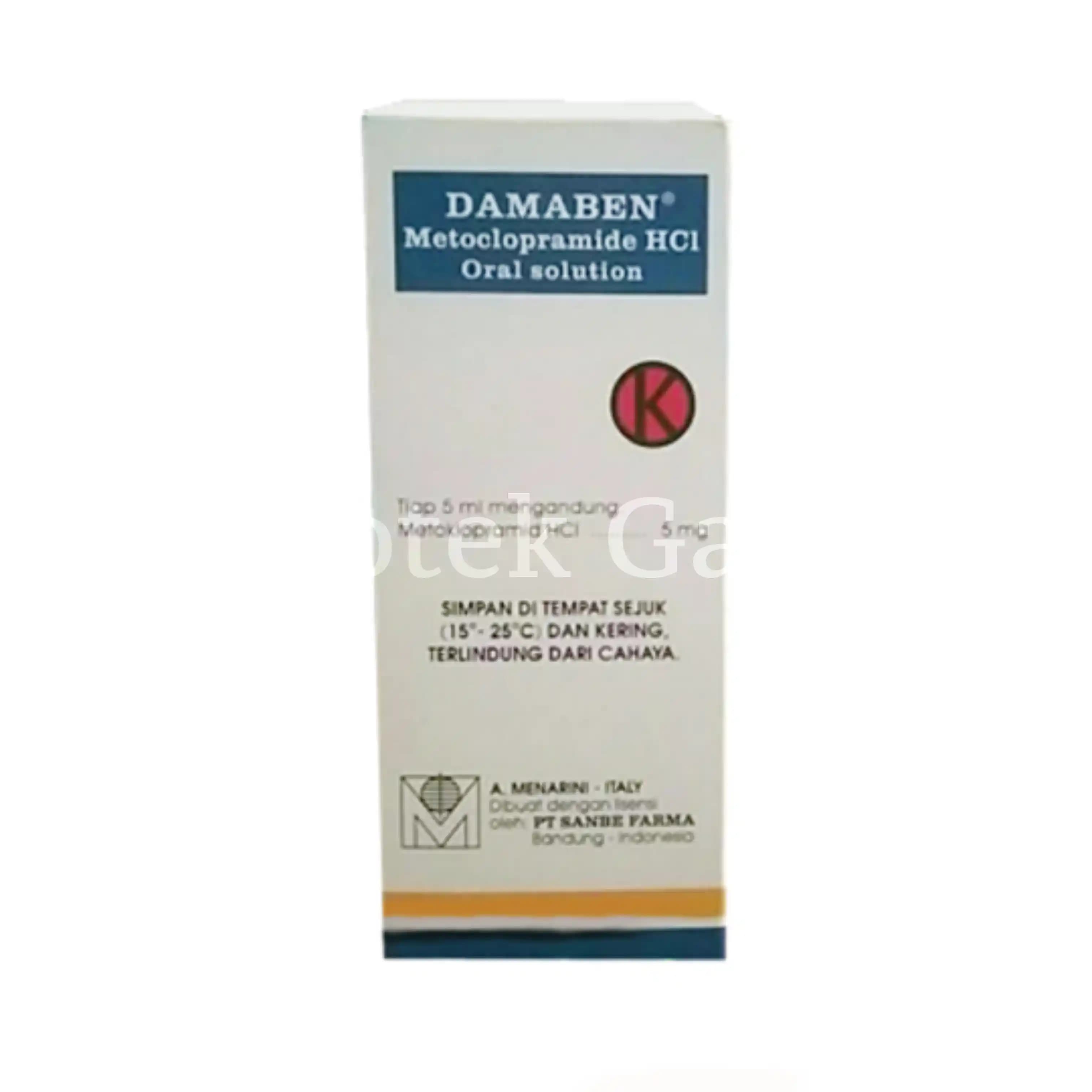 DAMABEN SYR 60 ML