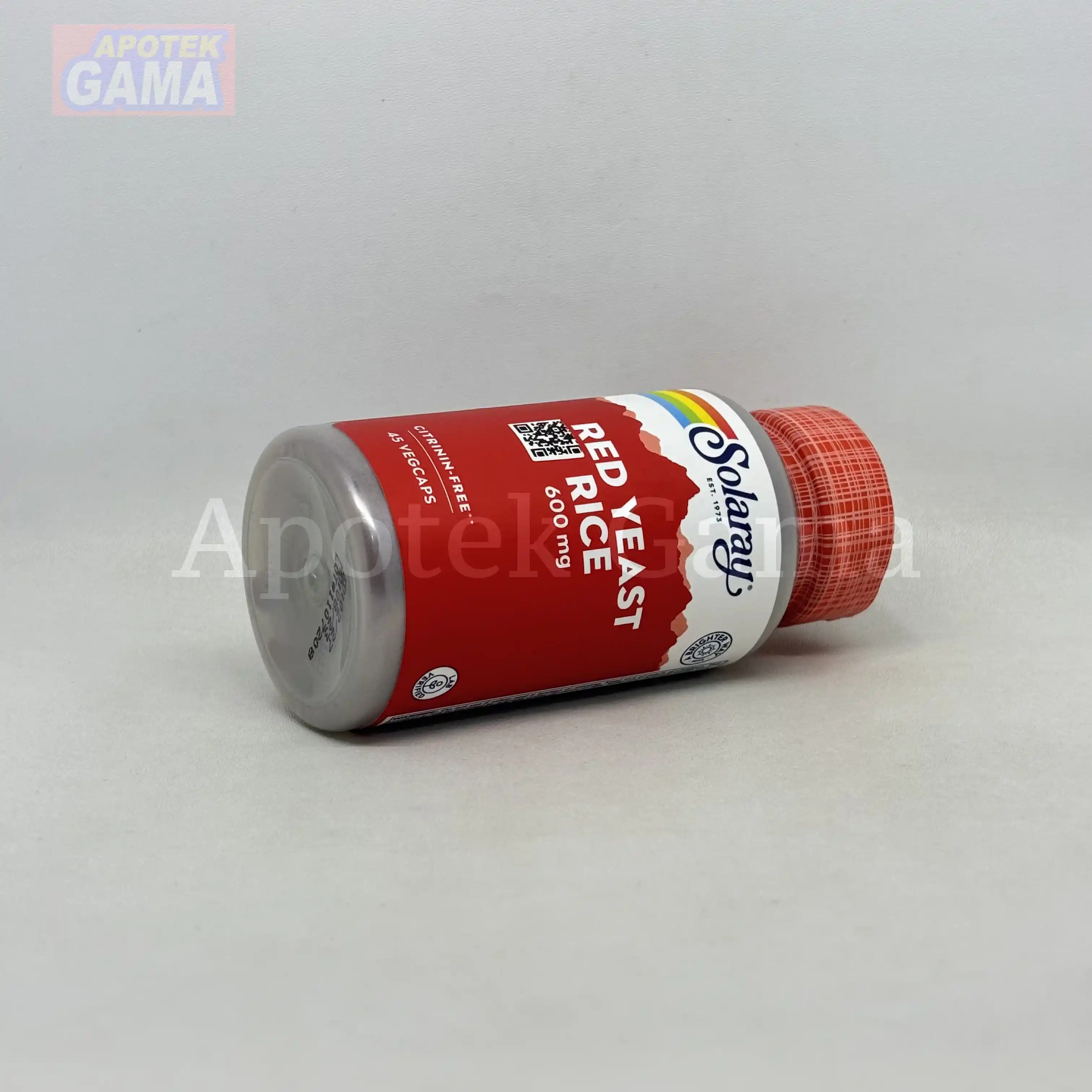SOLARAY RED YEAST 600 MG 45 S 3