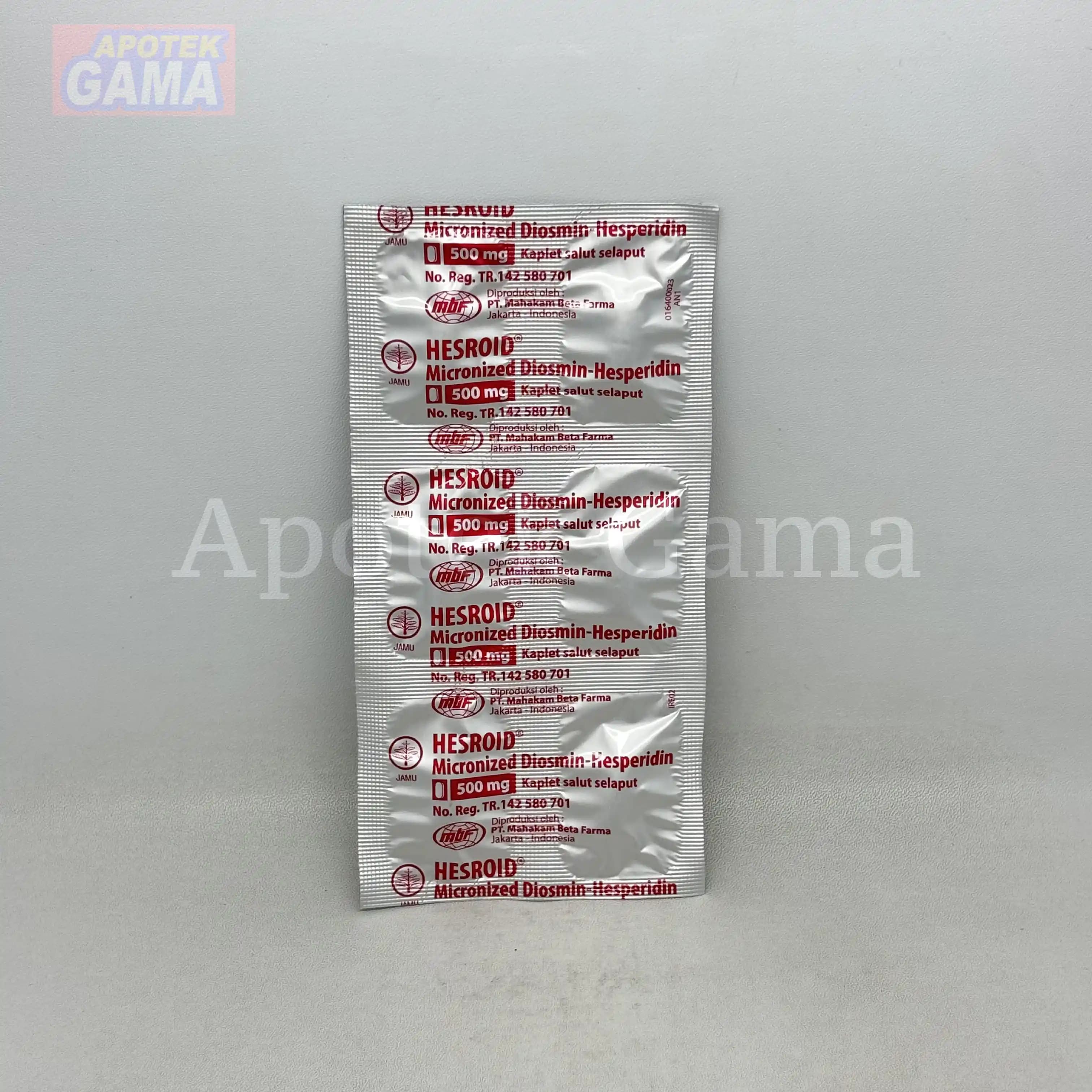 HESROID 500MG 4