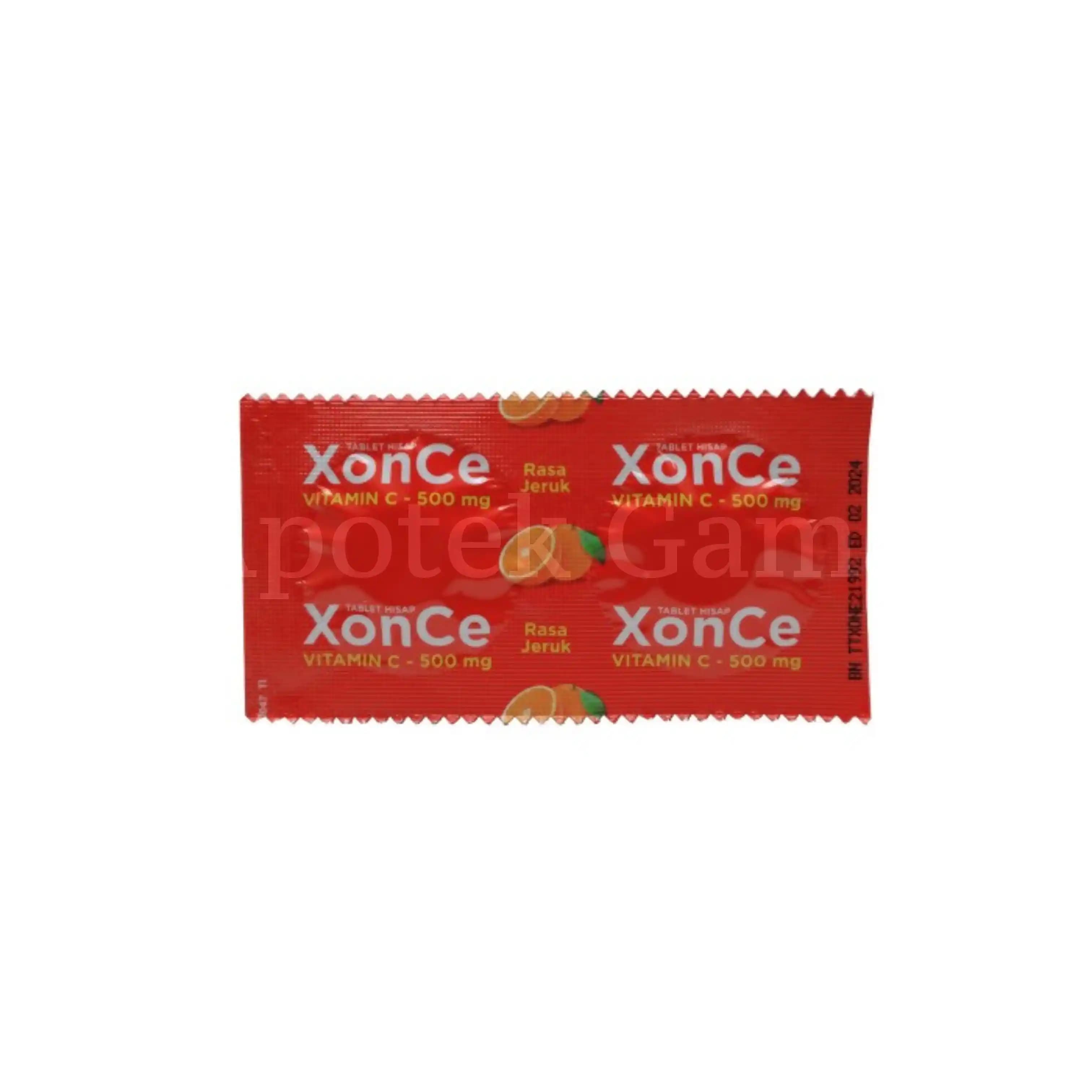 XONCE TABLET HISAP STRIP 2S 2