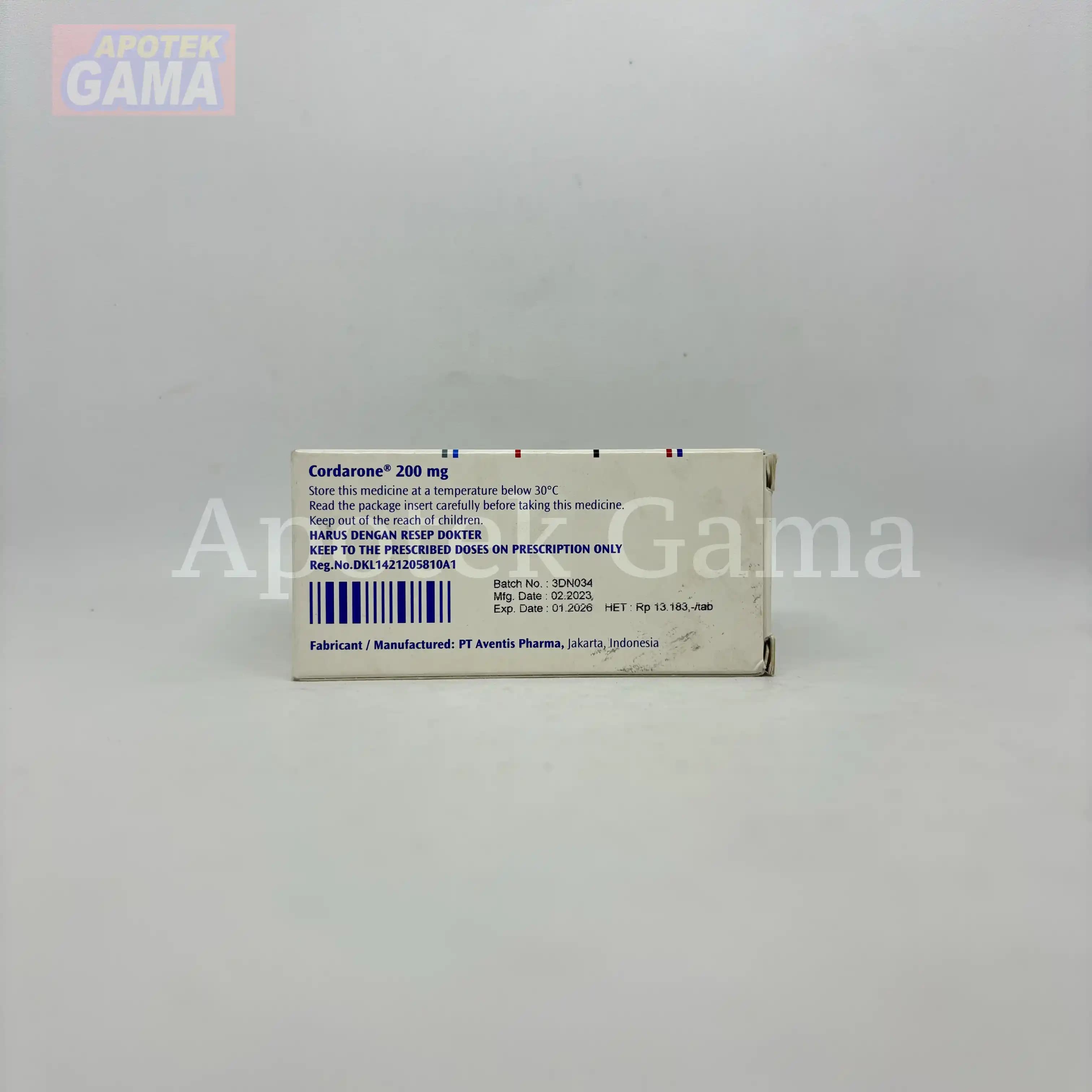 CORDARONE TAB 200