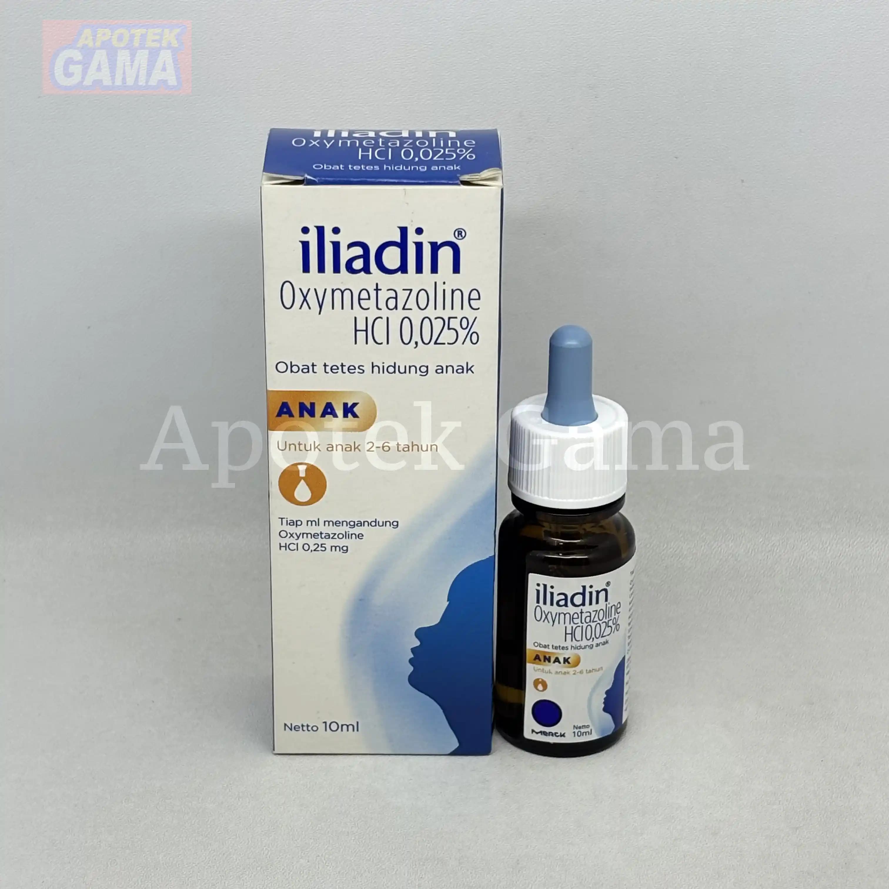 ILIADIN 0.025 NASAL DROP 10