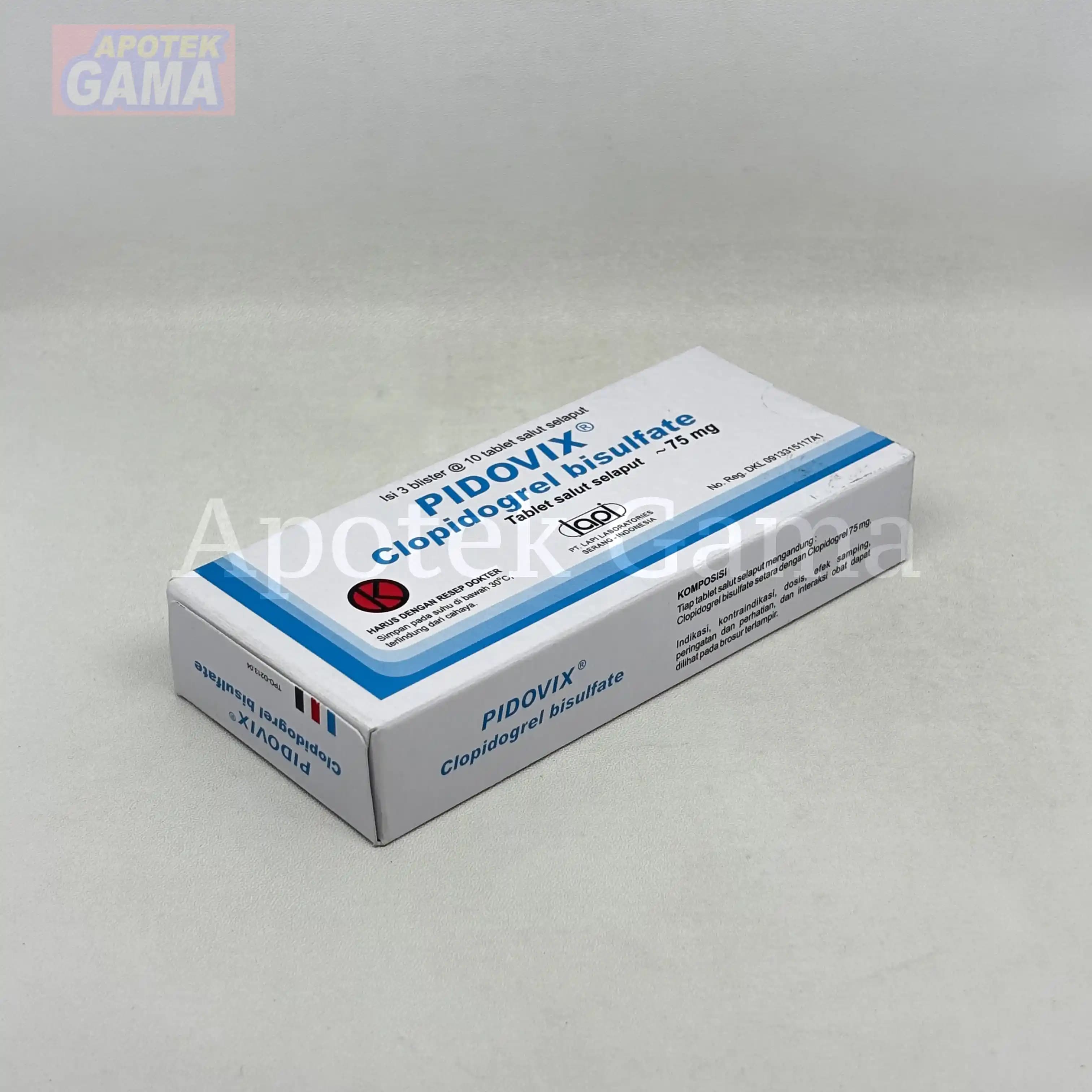 PIDOVIX 75MG TABLET 4