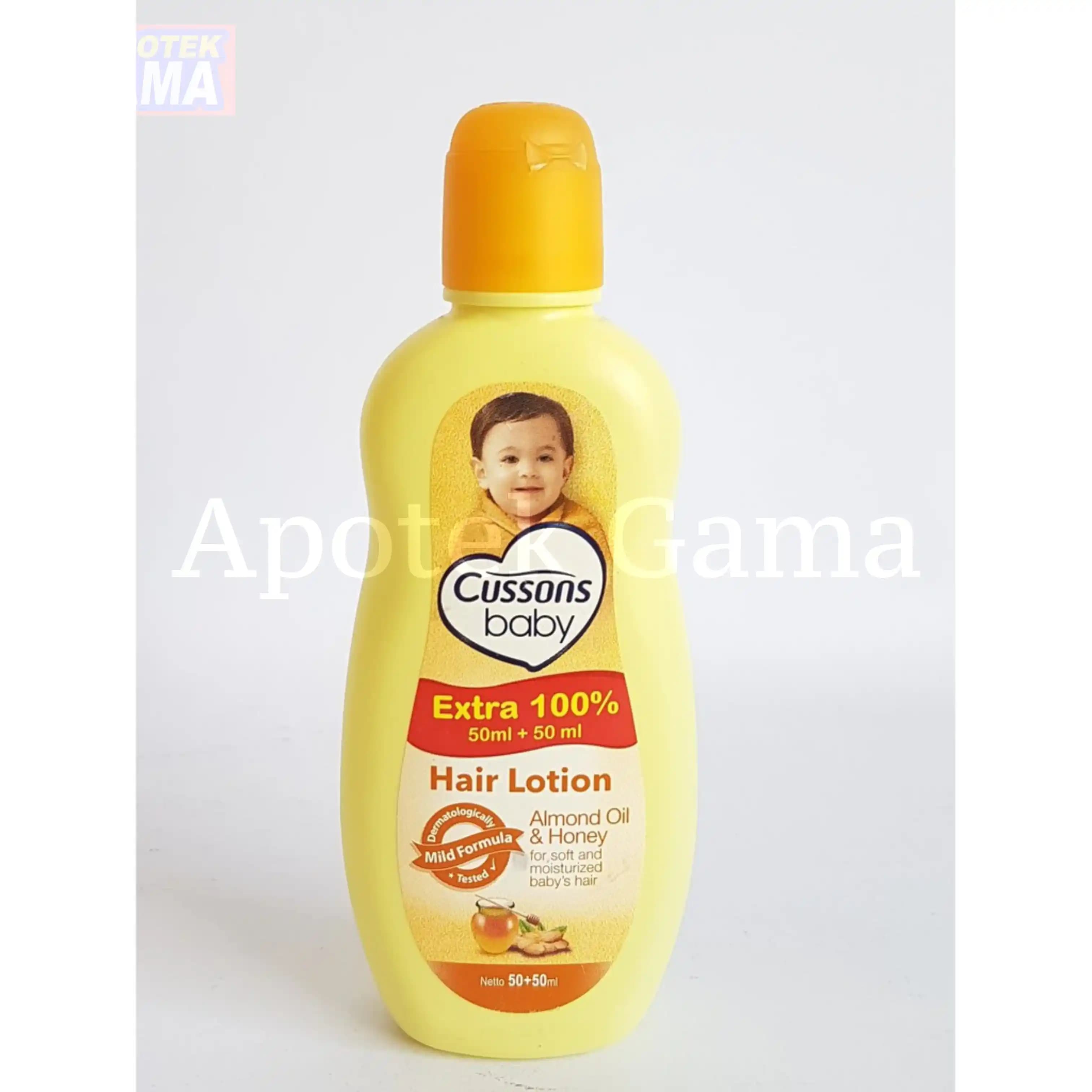 CUSSONS BABY HAIR LOTION ALMOND OIL & HONEY 50 ML