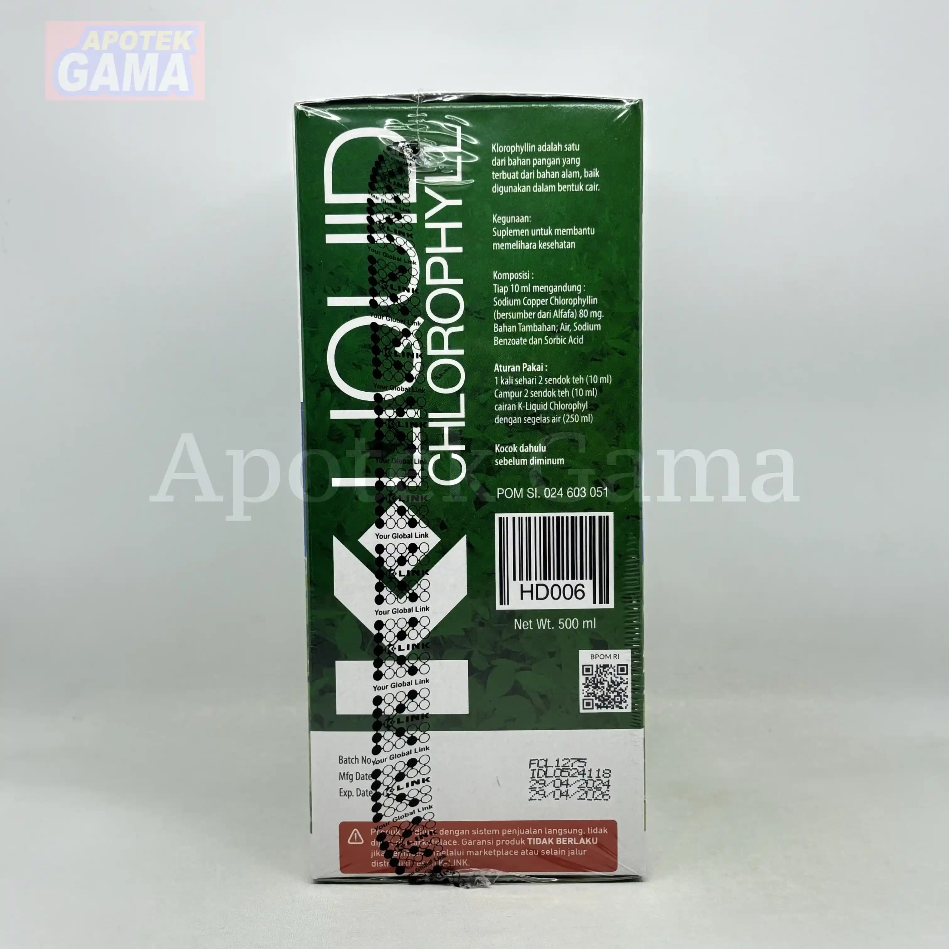 CHLOROPHYLL  500ML 3