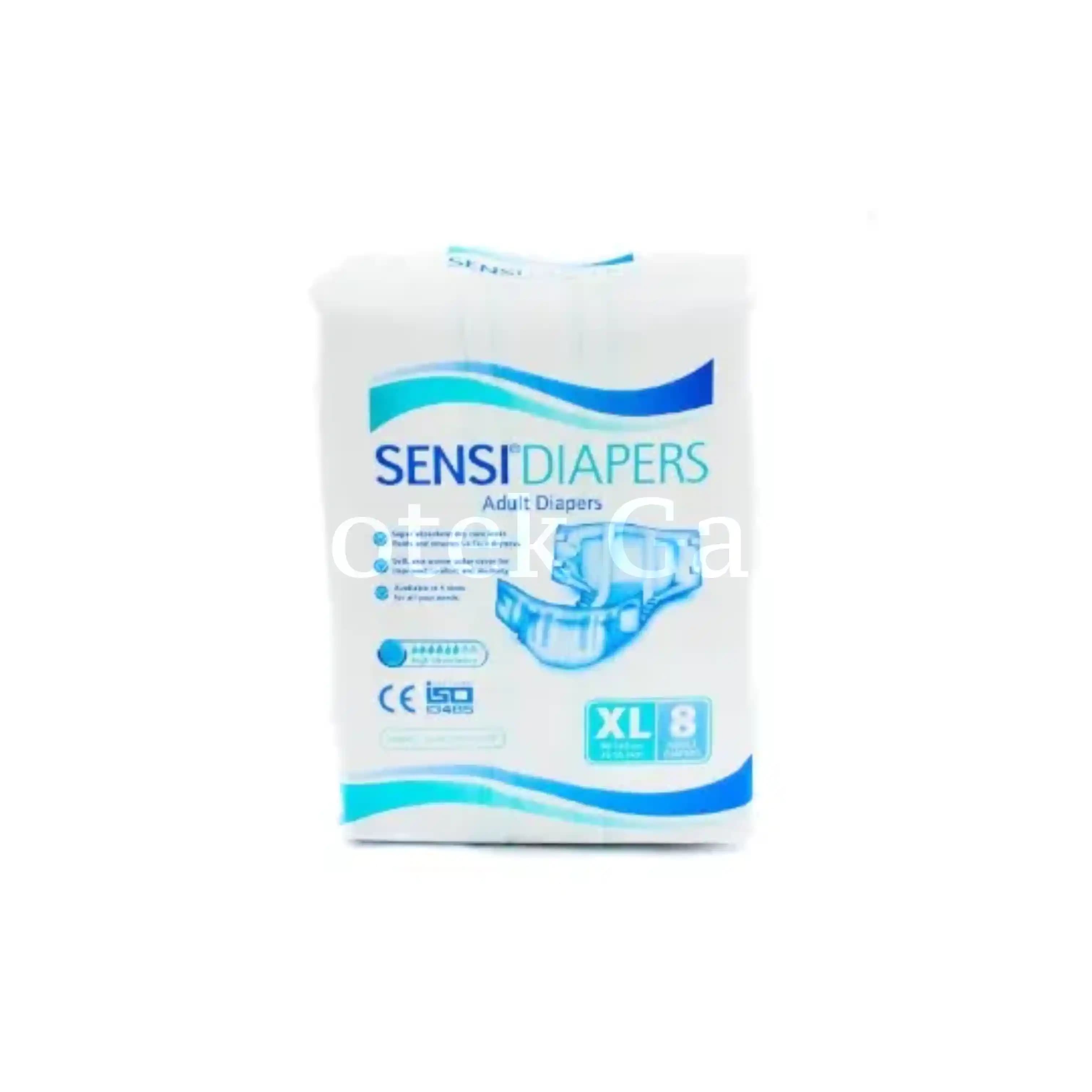 SENSI DIAPERS ADULT XL8