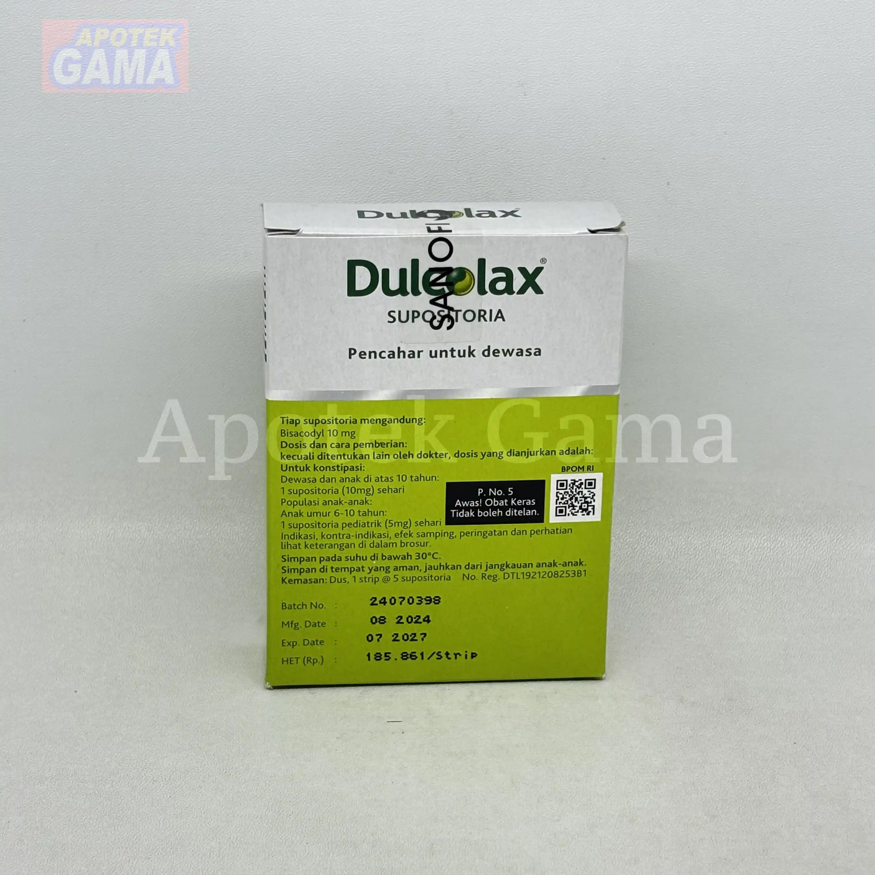 DULCOLAX SUPP 10MG 4