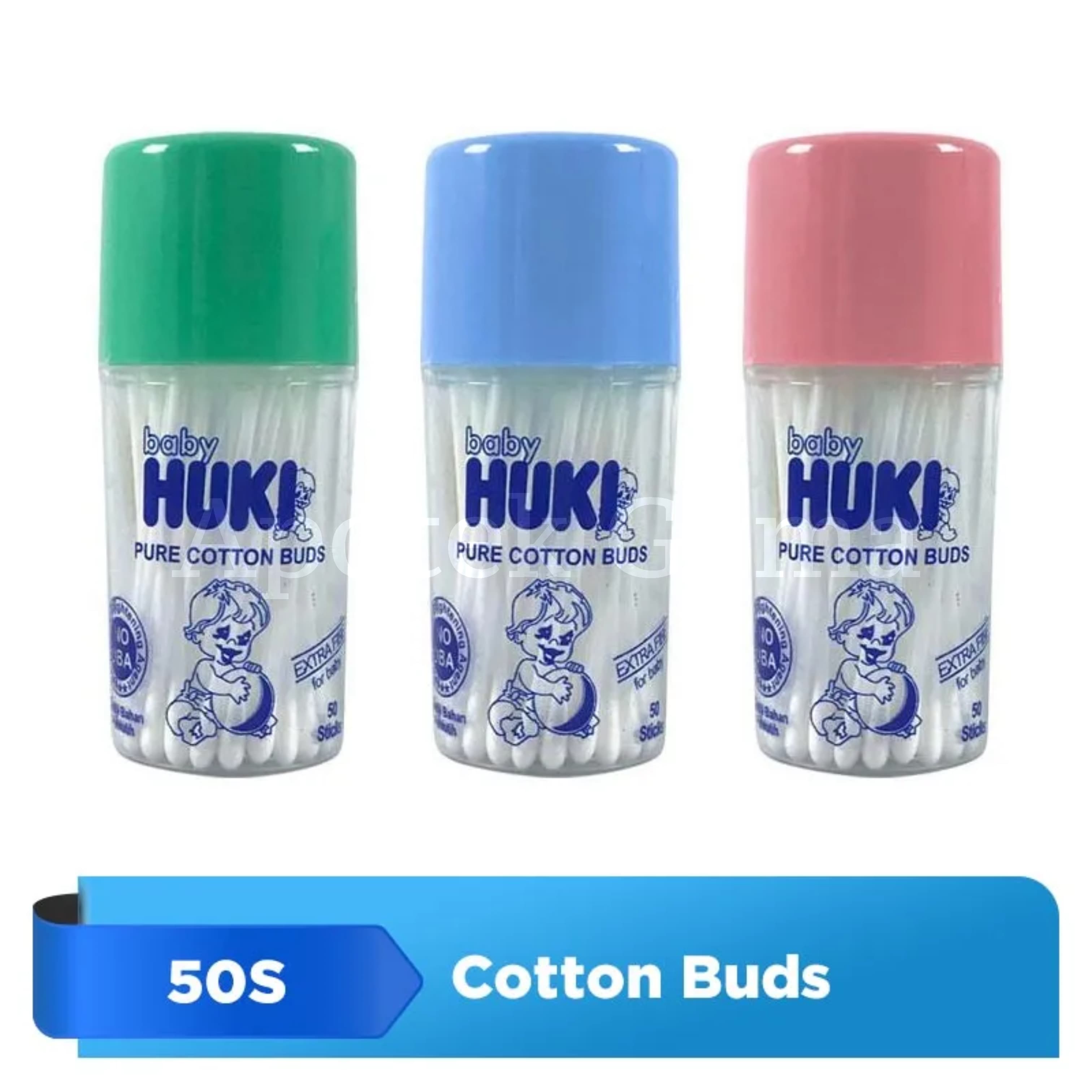 HUKI COTTON BUDS BABY POT 50S CI 0013 2