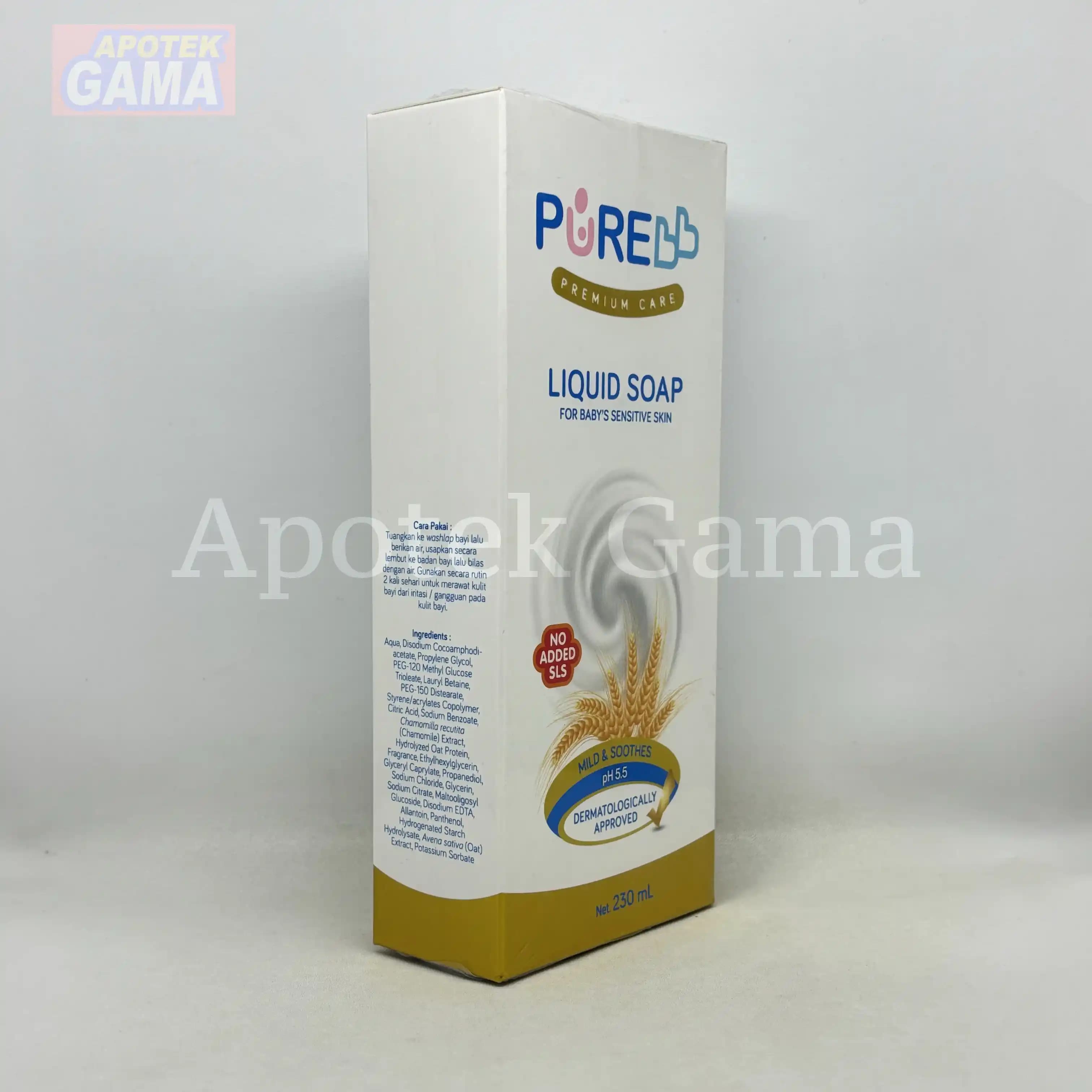 PURE BABY LIQUID SOAP 230 ML 5
