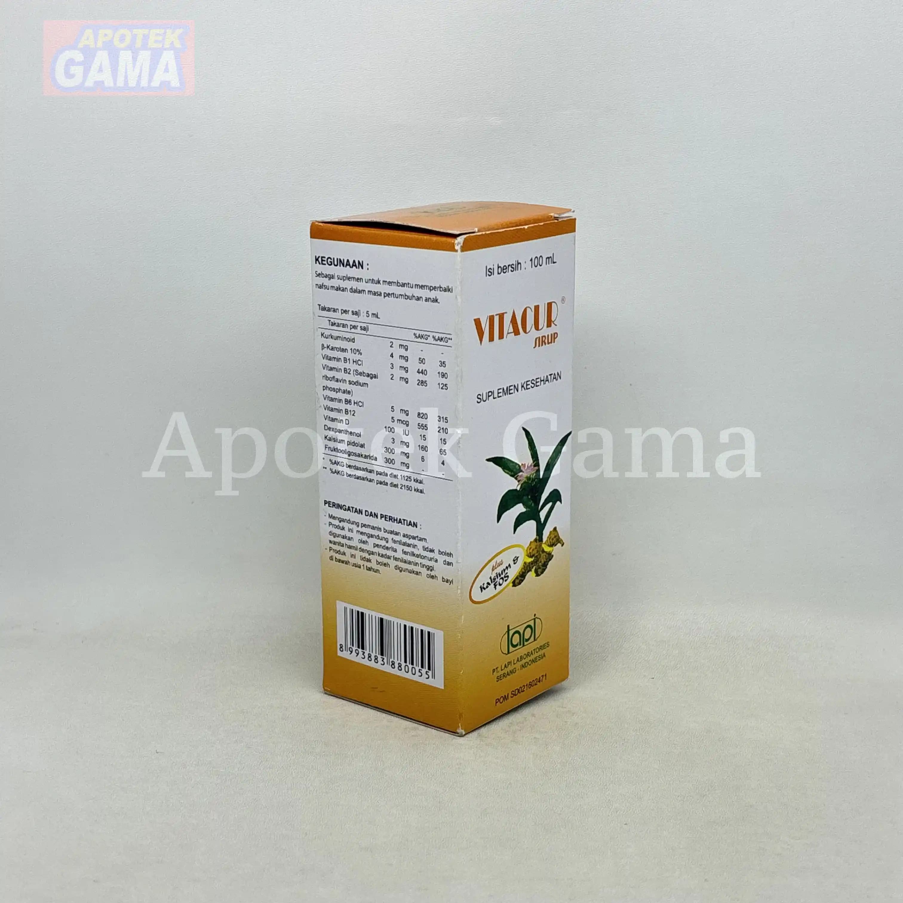 VITACUR SYR 100ML