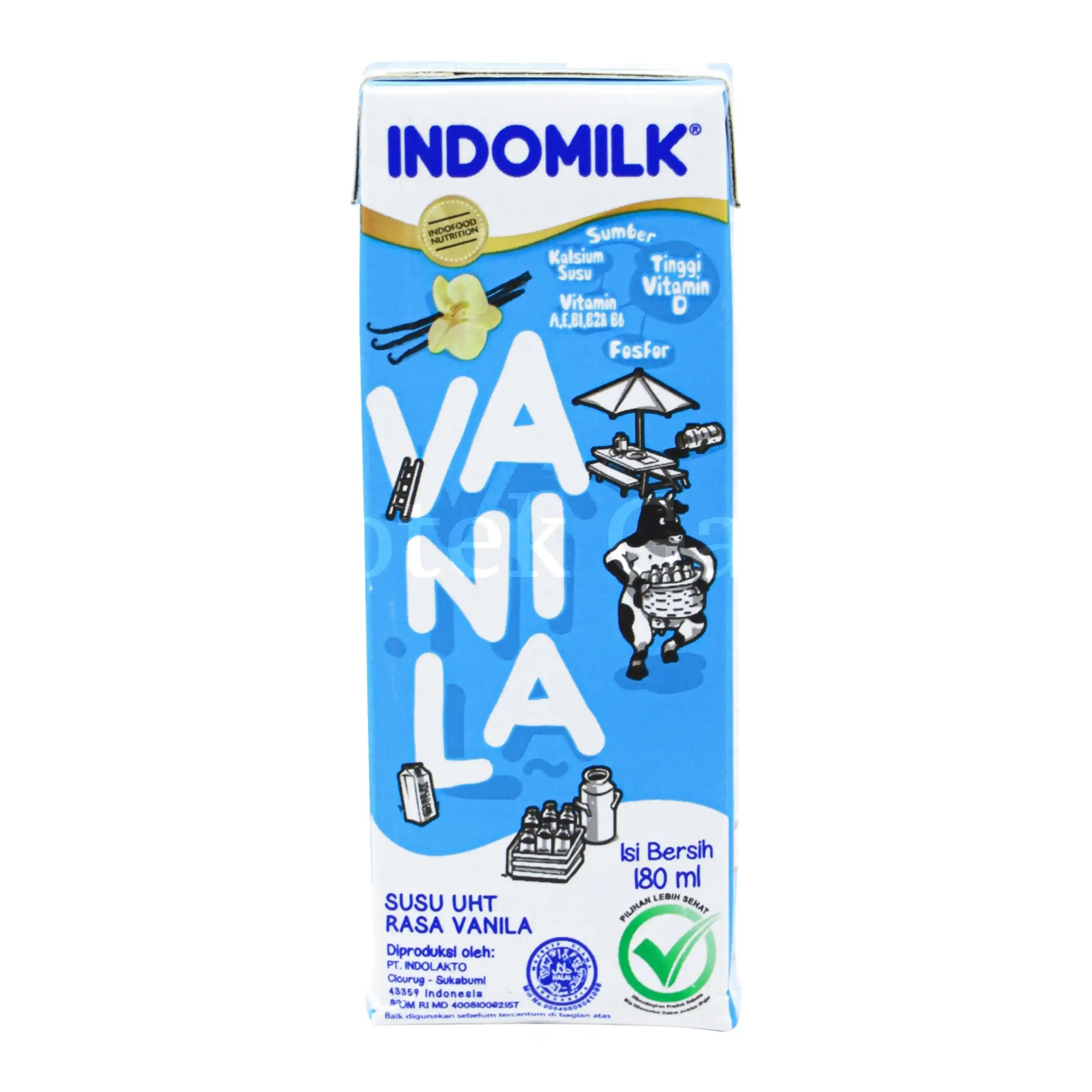 INDOMILK VANILLA 180 ML 2