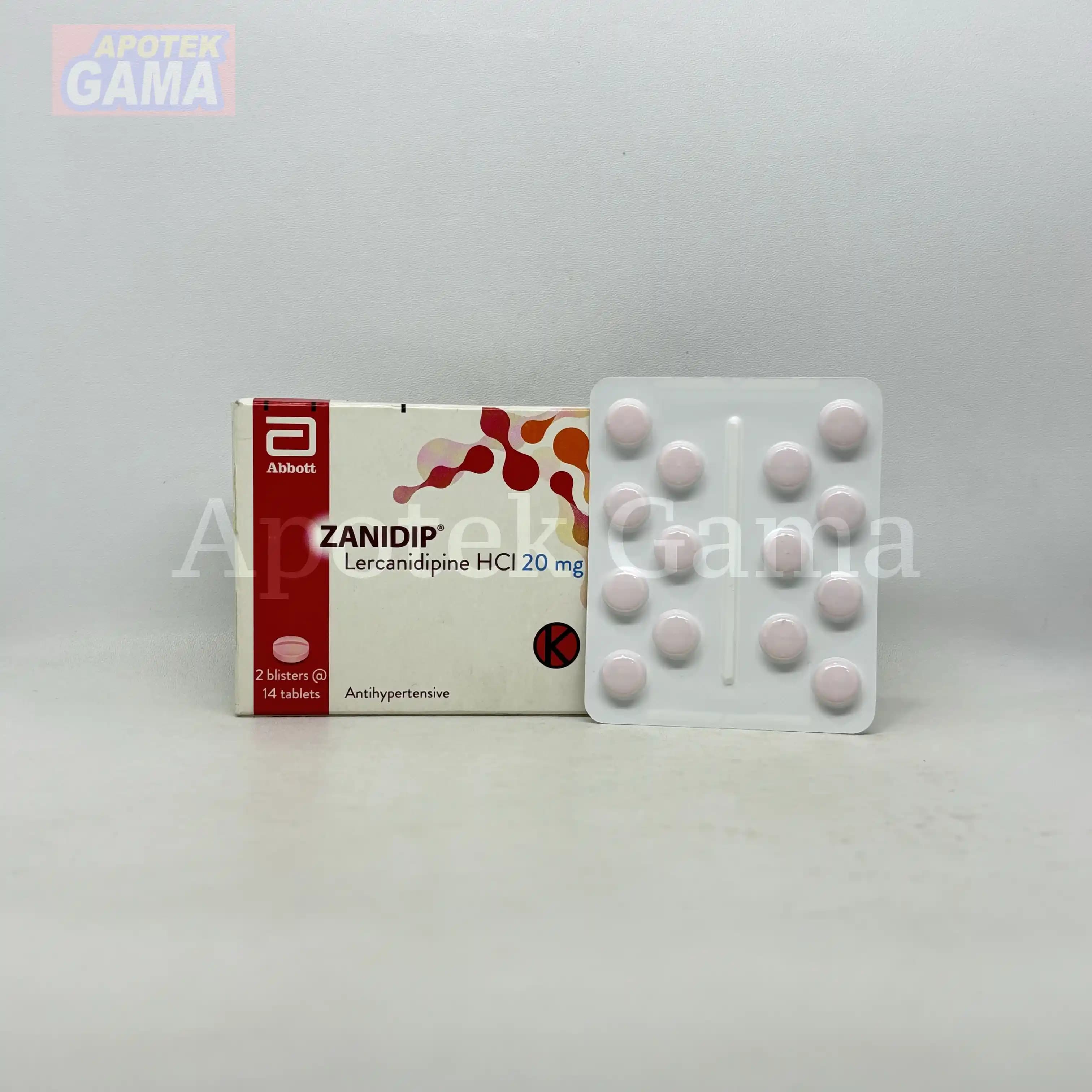 ZANIDIP 20MG TAB 4