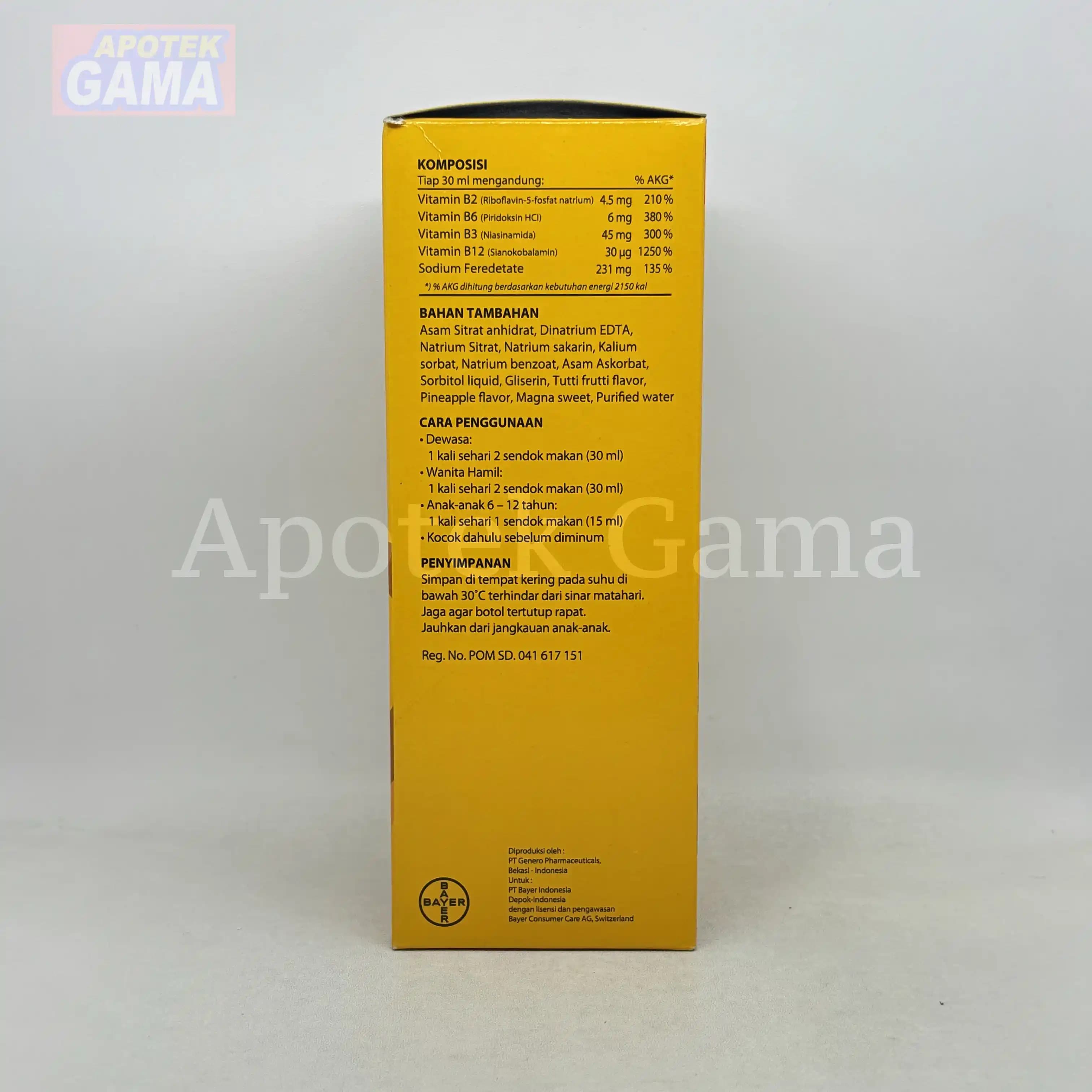 TONIKUM BAYER 330ML 3