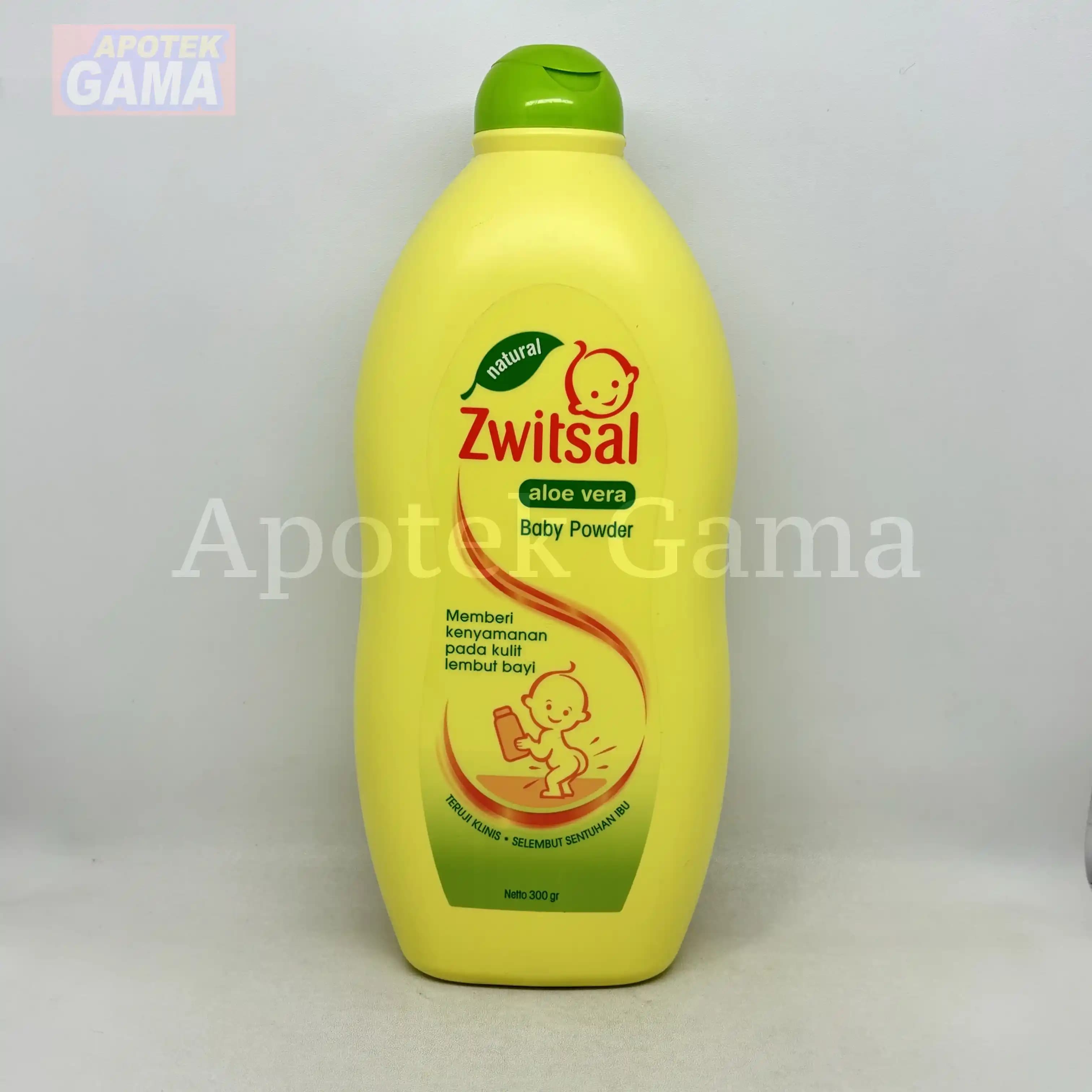 ZWITSAL BABY NATURAL ALOE VERA POWDER 300 GR 3