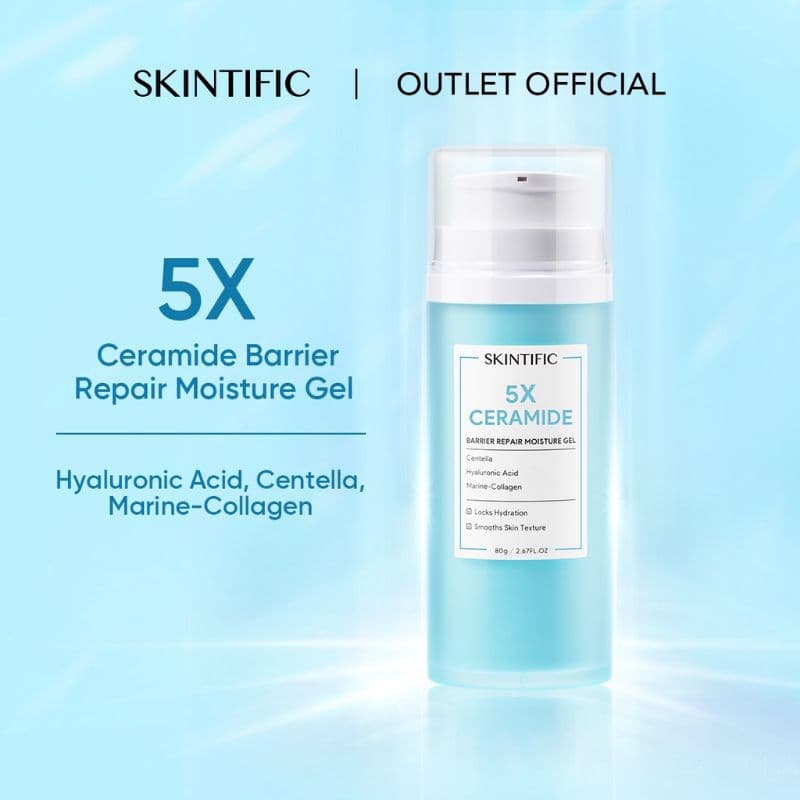 SKINTIFIC 5X CERAMIDE BARRIER MOISTURE GEL 80GR 2