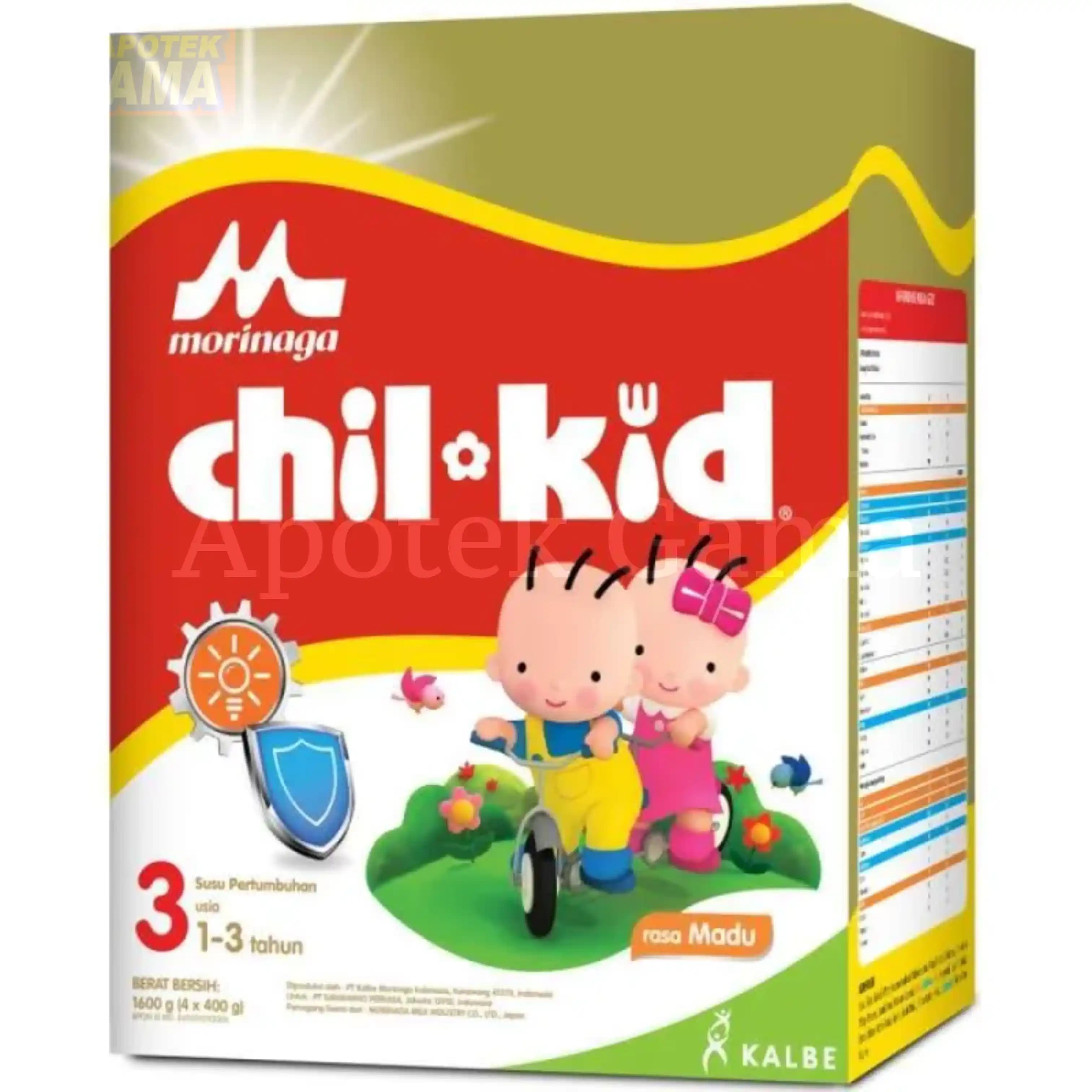 MORINAGA CHIL KID GOLD MADU 4X400 GR 2